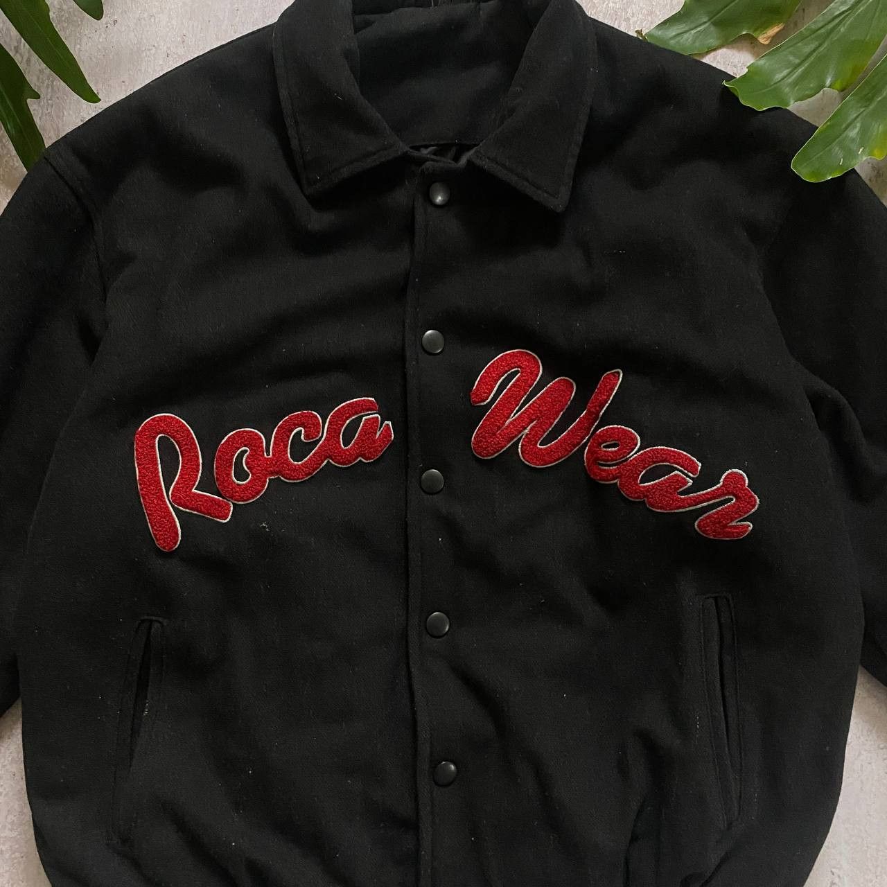 Rocawear VINTAGE 90S ROCAWEAR VARSITY BOMBER JACKET Size US M / EU 48-50 / 2 - 9 Thumbnail