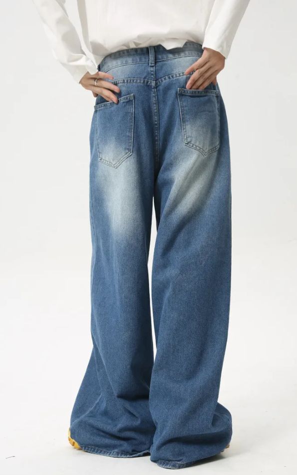 Japanese Brand × Jean High Street Denim Pants Loose Size US 28 / EU 44 - 5 Thumbnail