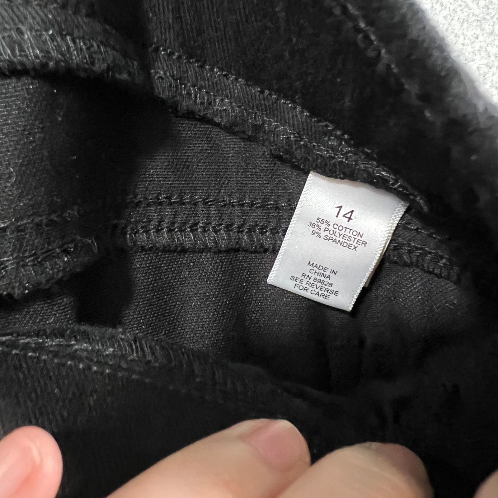 Other LOGO by Lori Goldstein Regular Knit Denim Pull-On Jogger Size 36" / US 14 / IT 50 - 4 Thumbnail