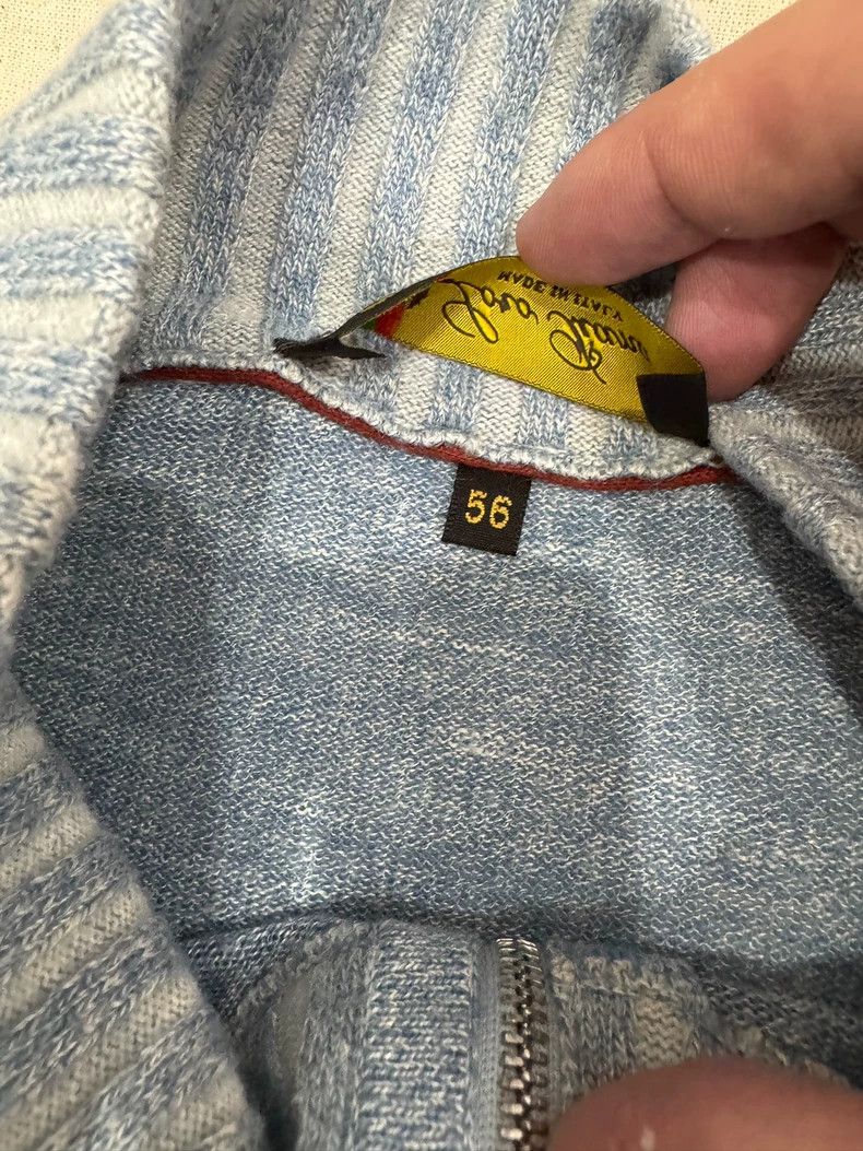 Loro Piana LORO PIANA A quarter zipper cashmere sweater Size US XL / EU 56 / 4 - 4 Thumbnail