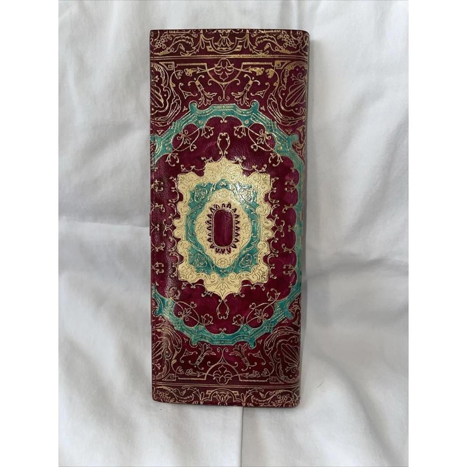 Other Vintage Leather Bridge Scoring Book with Intricate Design Size ONE SIZE - 3 Thumbnail