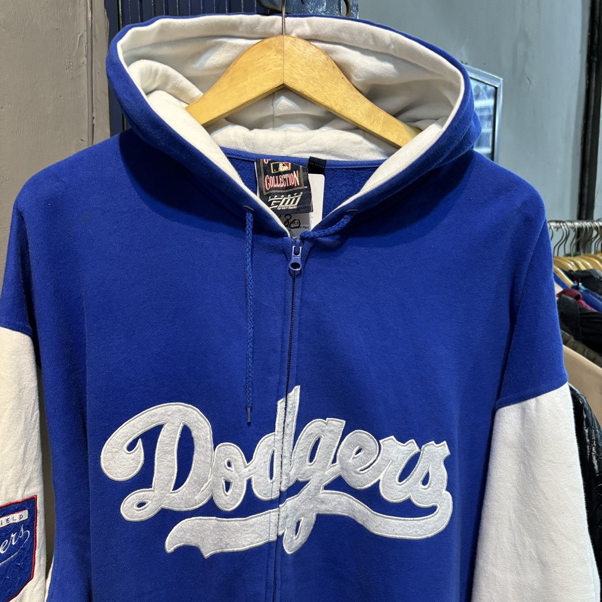 MLB Vintage MLB Dodgers hoodie by Carl Banks Size US XXL / EU 58 / 5 - 2 Thumbnail