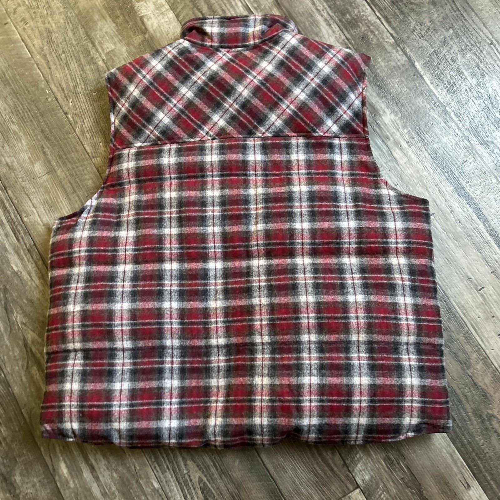 Pendleton Pendleton Vest Mens 2XL Wool Reversible Button Snap Plaid Size US XXL / EU 58 / 5 - 4 Thumbnail