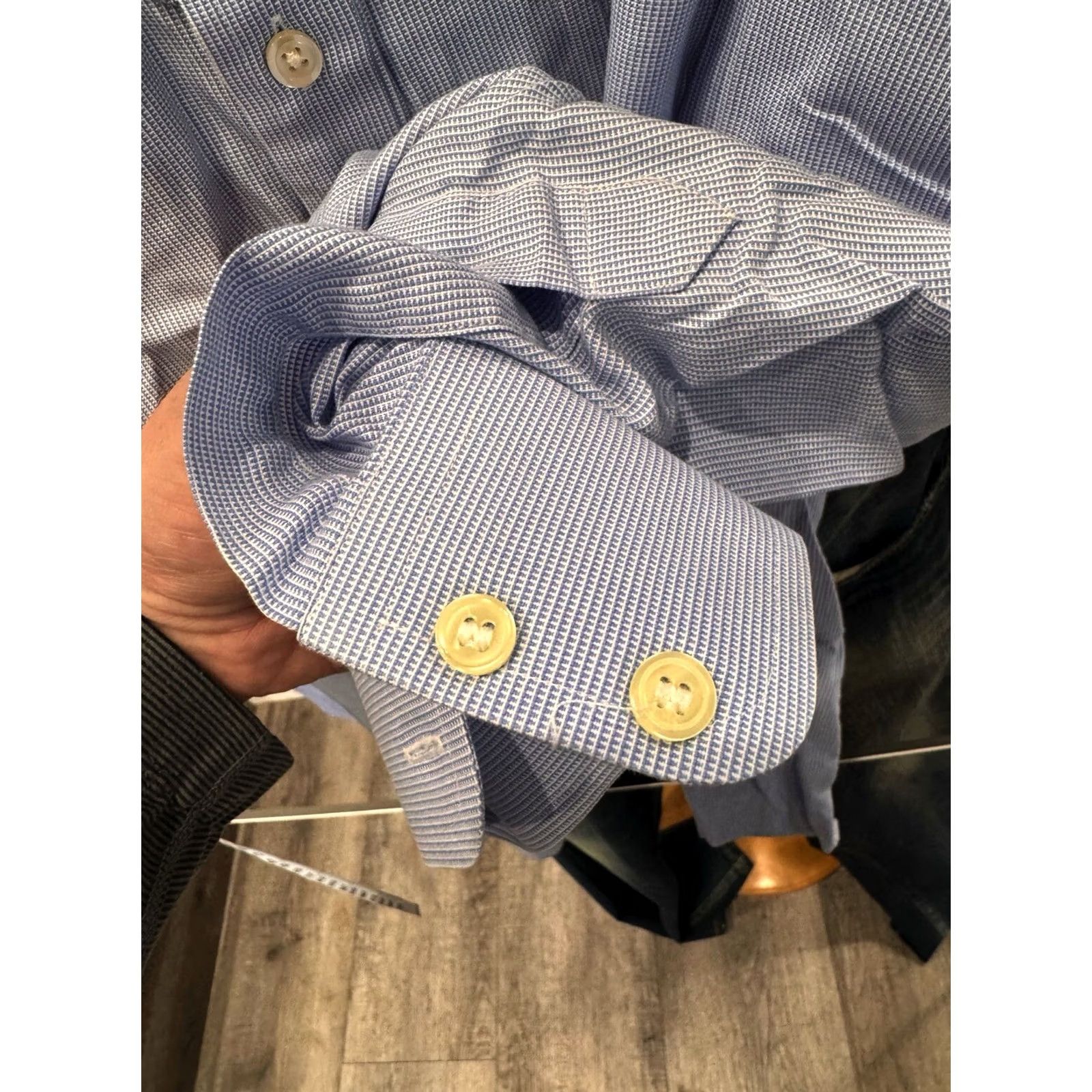 Charles Tyrwhitt Charles Tyrwhitt Blue LONG SLEEVE SHIRT Large L 16 x 33 Slim Shirt Mens Blue Long Sleeve Shirt Large L 16 x 33 Slim Size US L / EU 52-54 / 3 - 4 Thumbnail