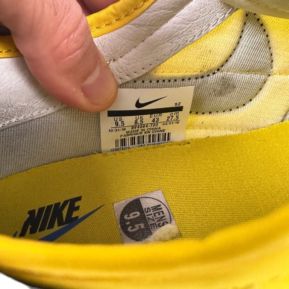 Nike × Undercover Nike Undercover x Daybreak Bright Citron Size US 9.5 / EU 42-43 - 5 Thumbnail