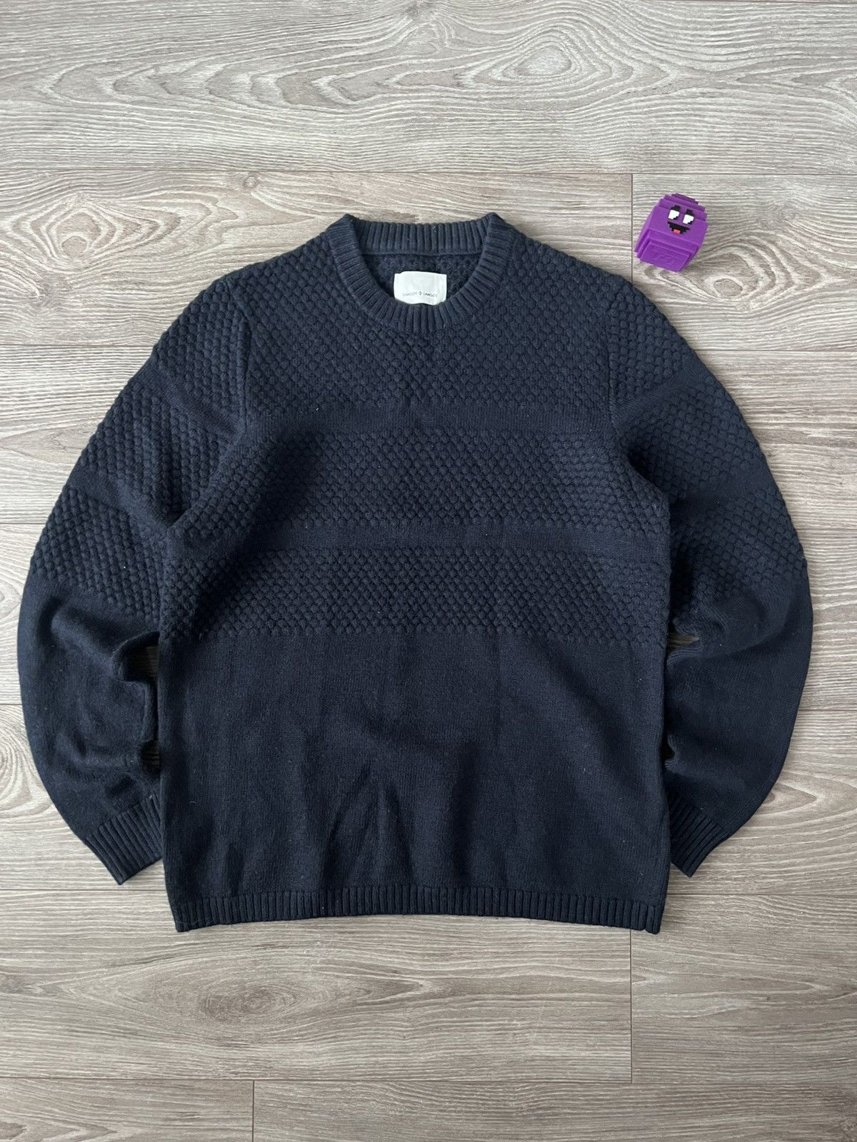 Samsoe Samsoe ‼️SAMSOE SAMSOE Dark Sapp LANA WOOL OLD MONEY STYLE SWEATER‼️ Size US XL / EU 56 / 4 - 6 Thumbnail