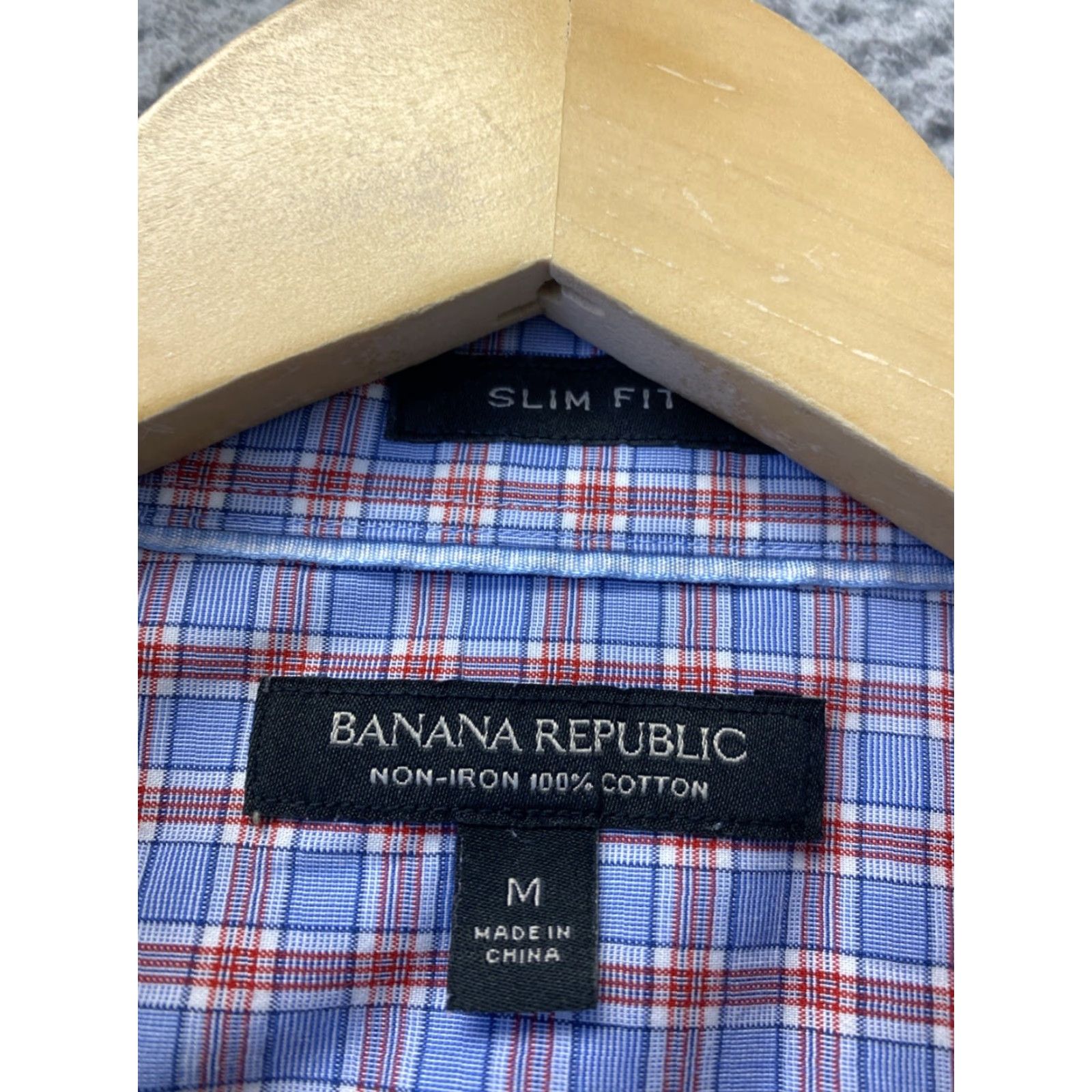 Banana Republic Banana Republic Button Up Shirt Men's M Slim Fit Long Sleeve Multicolor /0242 Size US M / EU 48-50 / 2 - 4 Thumbnail
