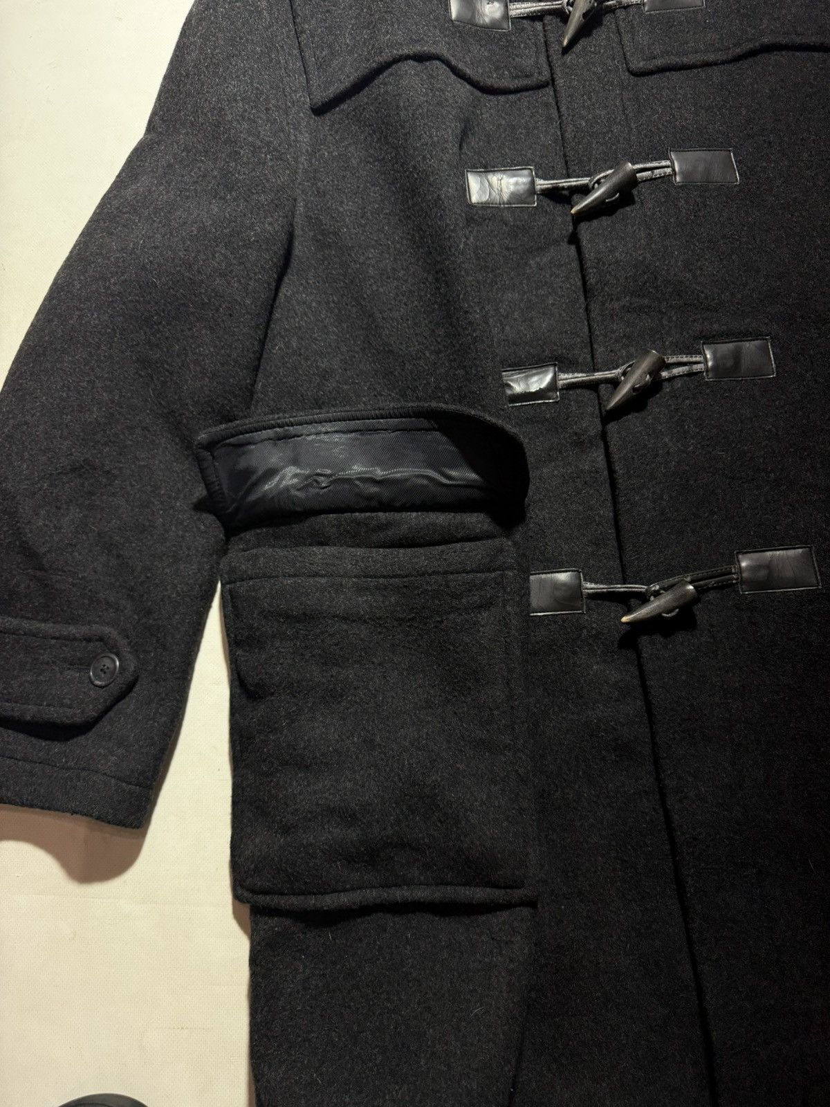 Barbour Vintage Barbour Duffle Wool Coat Size US XXL / EU 58 / 5 - 6 Thumbnail