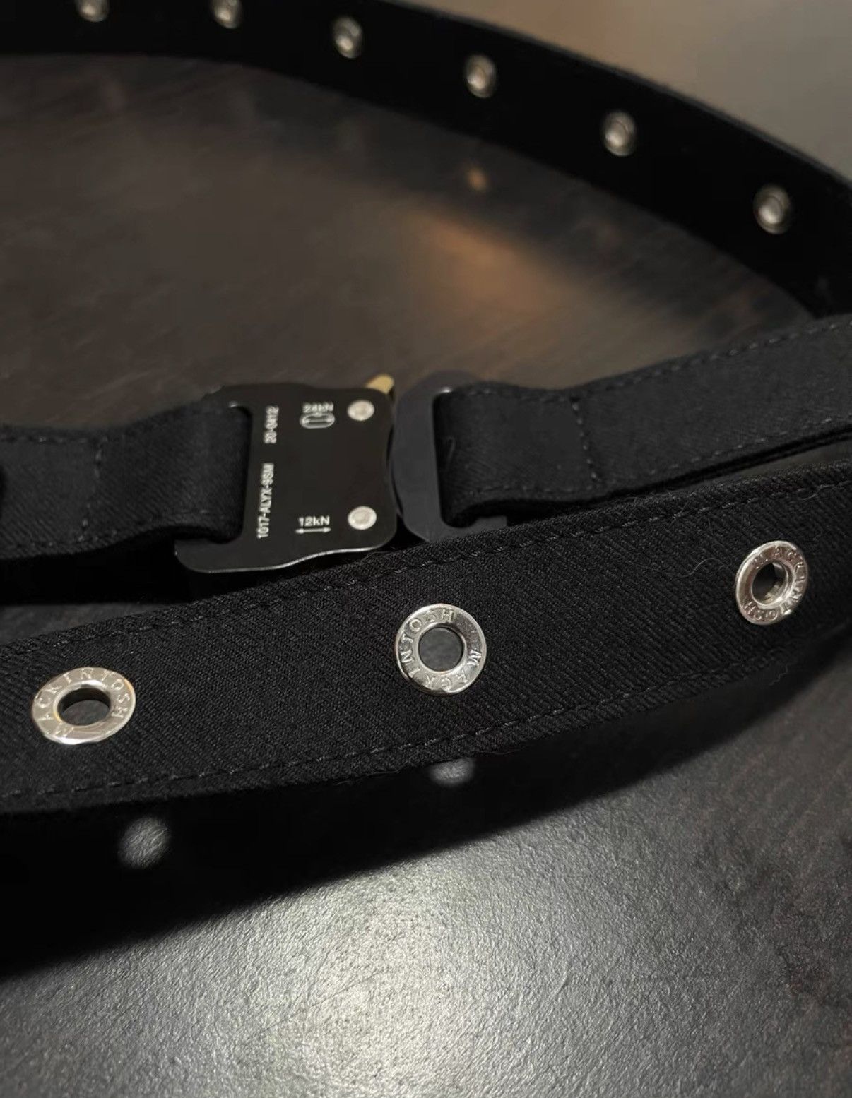 1017 ALYX 9SM 1017 Alyx 9SM X Mackintosh Black Long Belt Size ONE SIZE - 2 Thumbnail