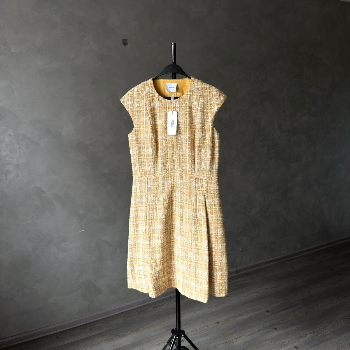 Akris Akris Punto Tweed Sheath Sleeveless Dress Size L / US 10 / IT 46 - 1 Thumbnail