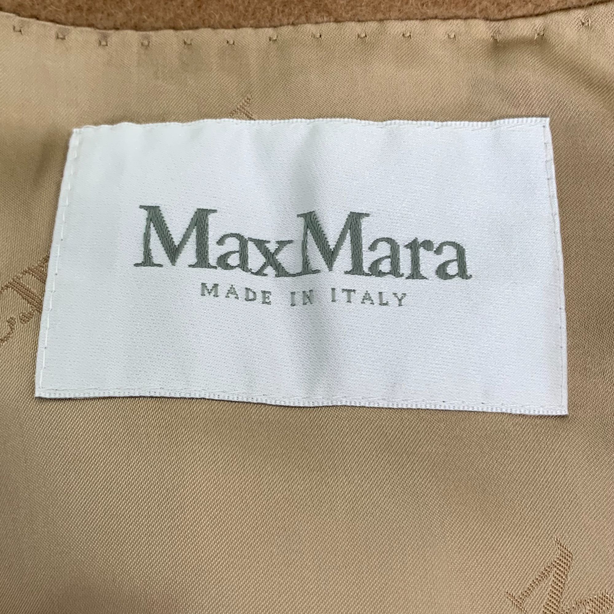 Max Mara Max Mara Brown Hooded Belted Robe Coat (Size 34/XXS) Size XS / US 0-2 / IT 36-38 - 2 Thumbnail