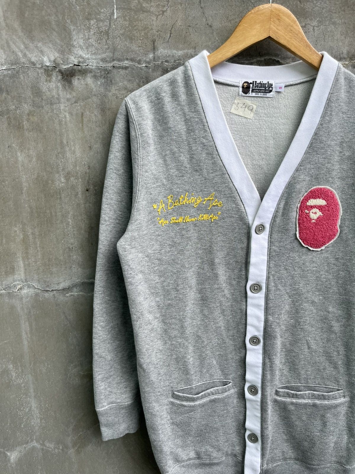 Bape Patched Bape Head Cardigan Size S / US 4 / IT 40 - 2 Thumbnail