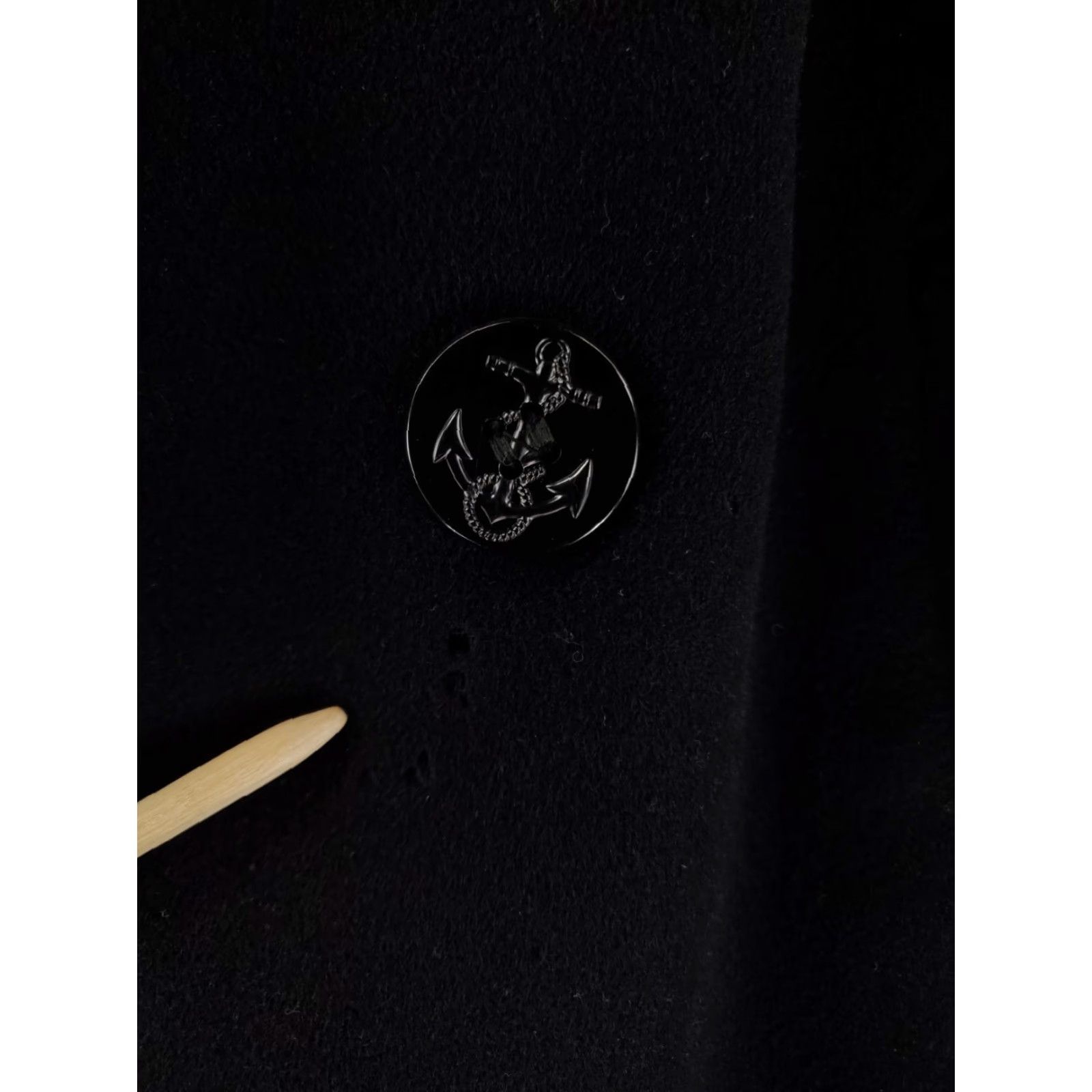 Vintage VINTAGE US Navy Peacoat Jacket WWII 8 Button Navy Blue Mens M 38 Reg Size US XXS / EU 40 - 2 Thumbnail
