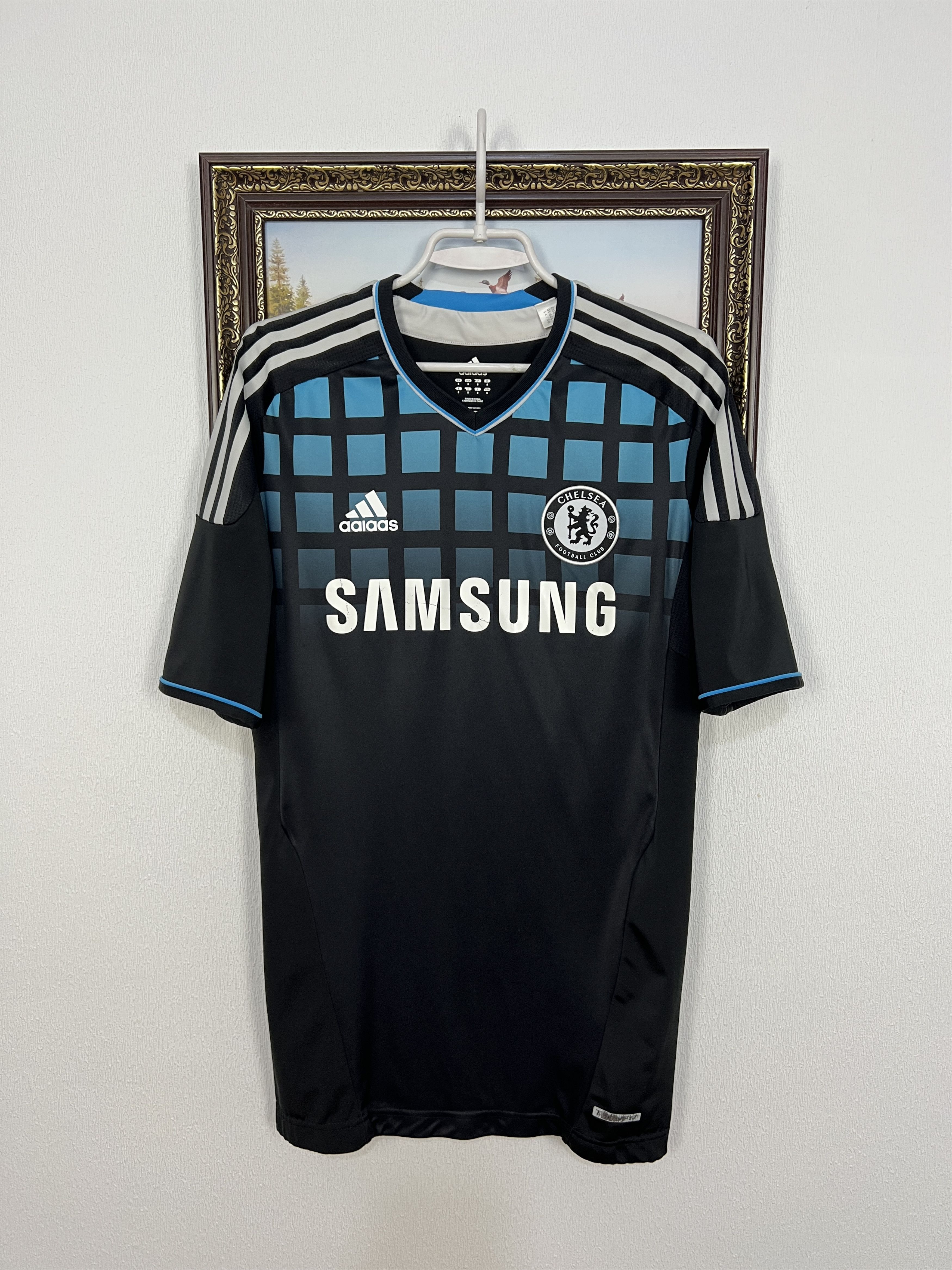 Adidas Chelsea Away football shirt 2011 Soccer Adidas Player Issue Size US S / EU 44-46 / 1 - 1 Thumbnail