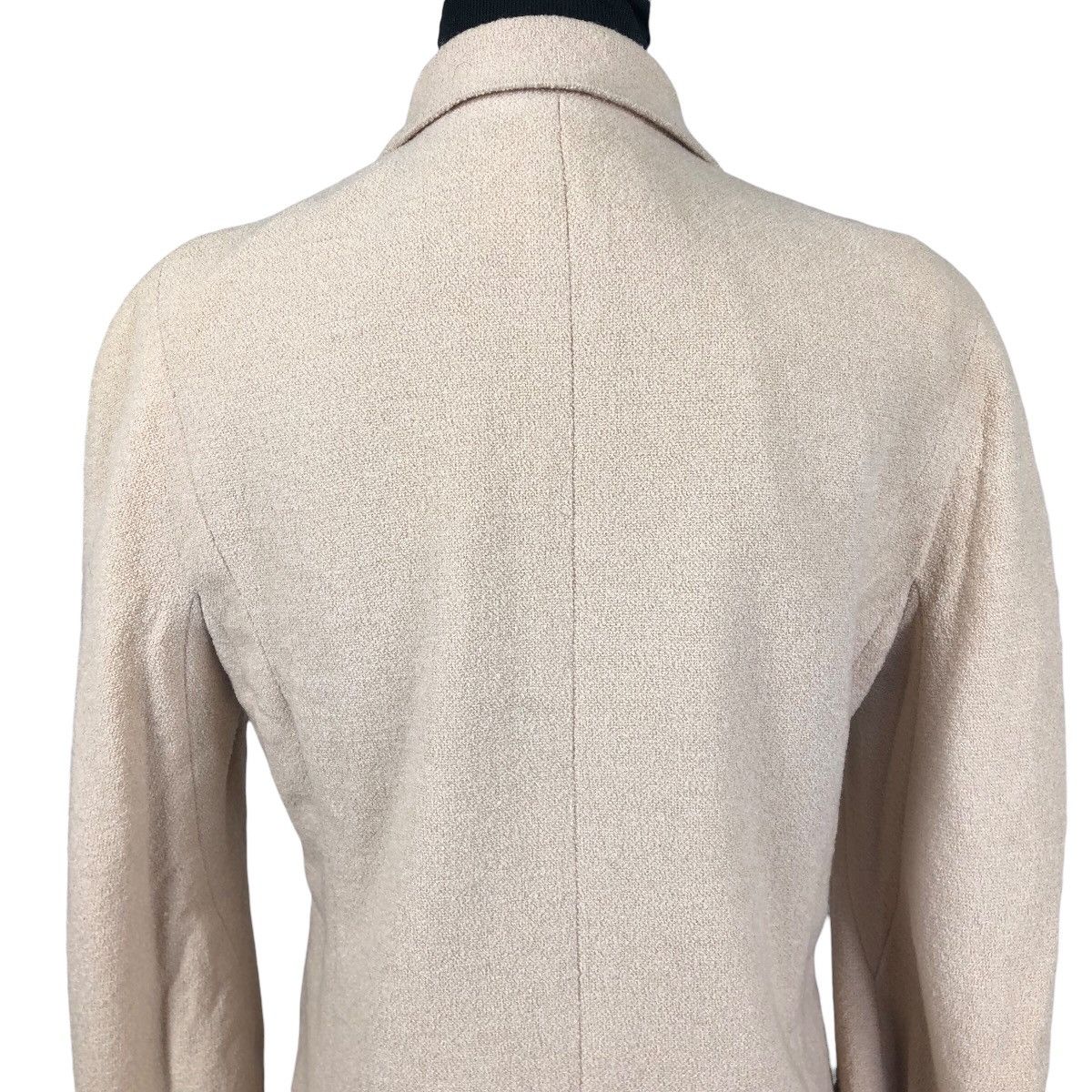 Chanel Vintage Chanel S/S1999 Single Breasted Laine Wool Coat Size S / US 4 / IT 40 - 21 Thumbnail