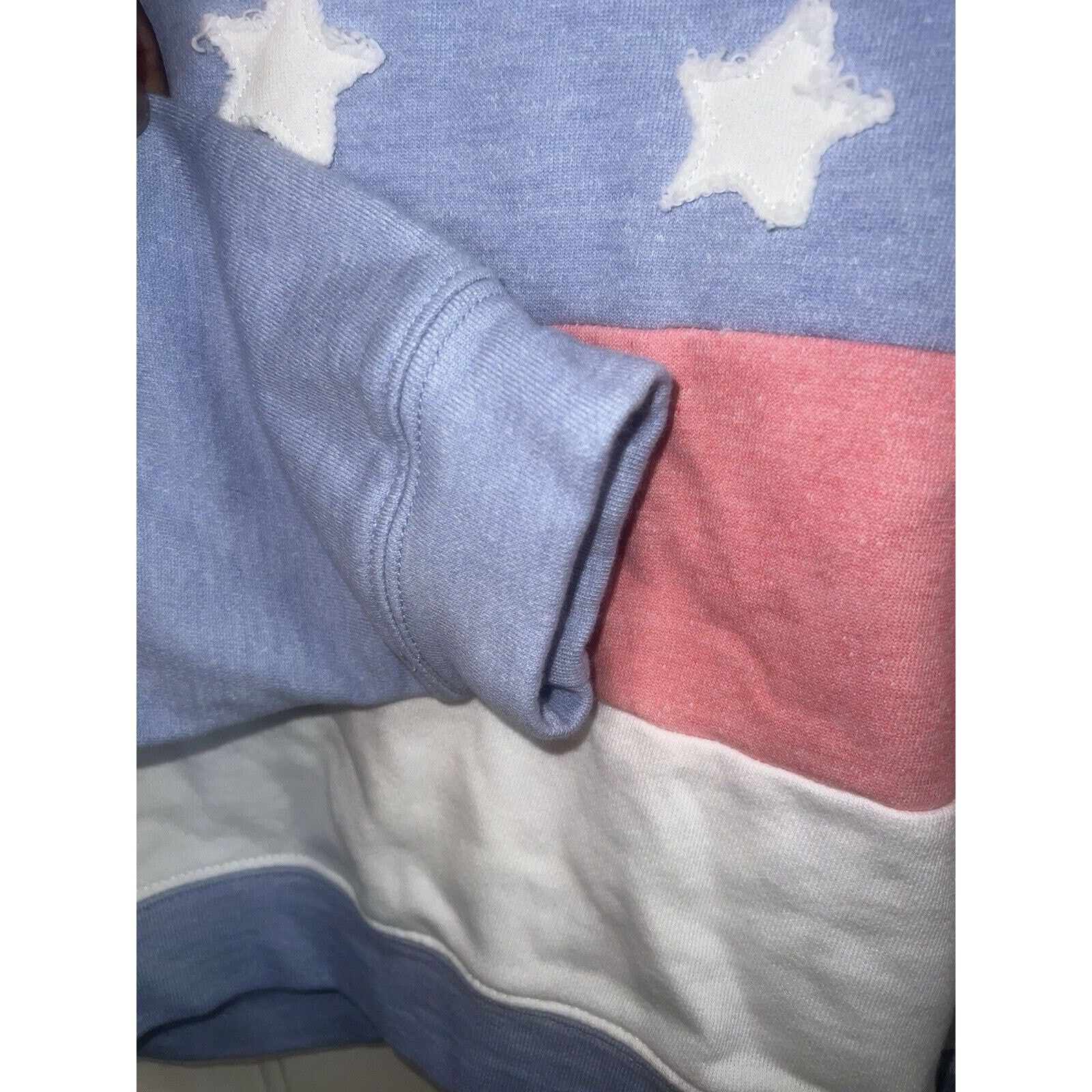 & Other Stories American Flag Women’s Patchwork Sweater Small By Together Size S / US 4 / IT 40 - 3 Thumbnail