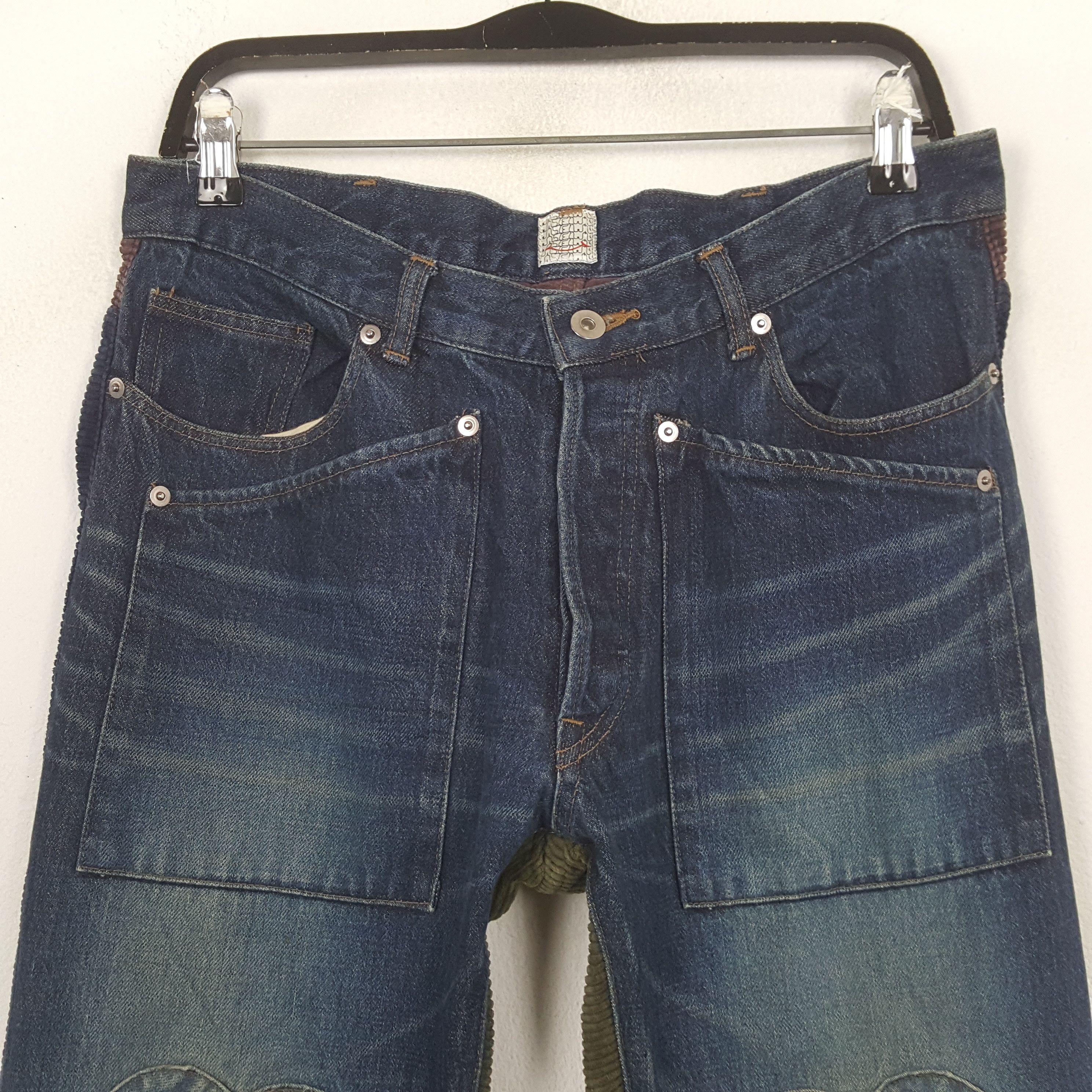 Japanese Brand Eater Co LTD Jeans Fashion Style Rare Design RR27 Size US 32 / EU 48 - 2 Thumbnail