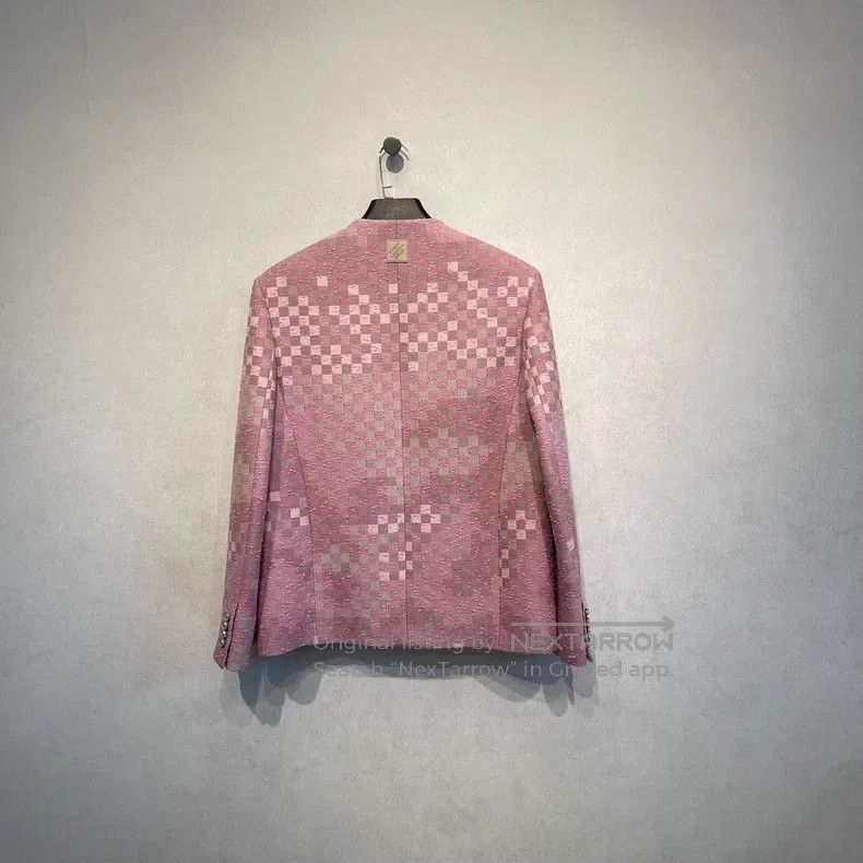 Louis Vuitton Louis Vuitton SS25 Pink Plaid Jacket Size US S / EU 44-46 / 1 - 2 Thumbnail