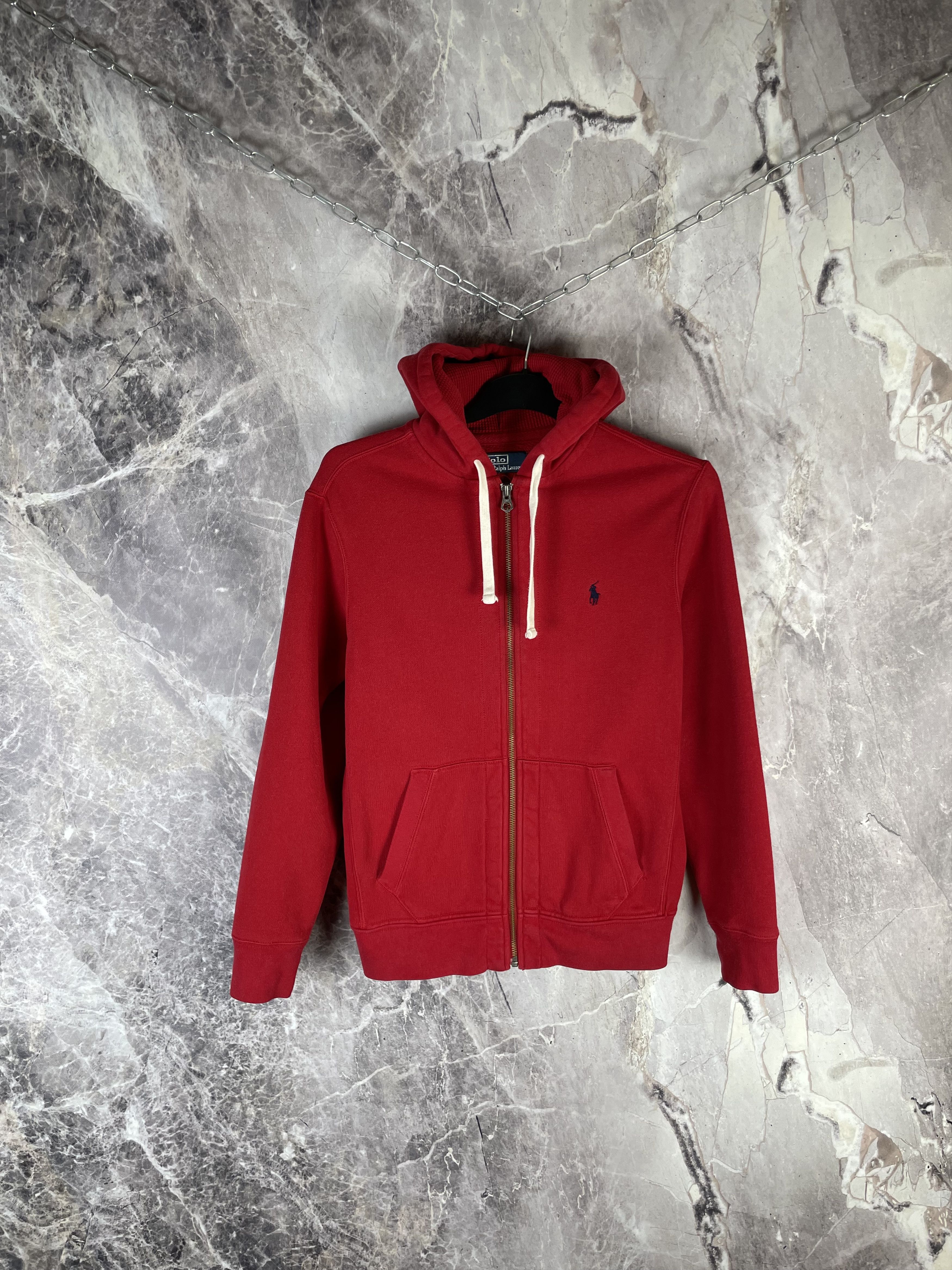 Polo Ralph Lauren Polo Ralph Lauren Vintage Mens Zip Hoodie Size US M / EU 48-50 / 2 - 1 Thumbnail