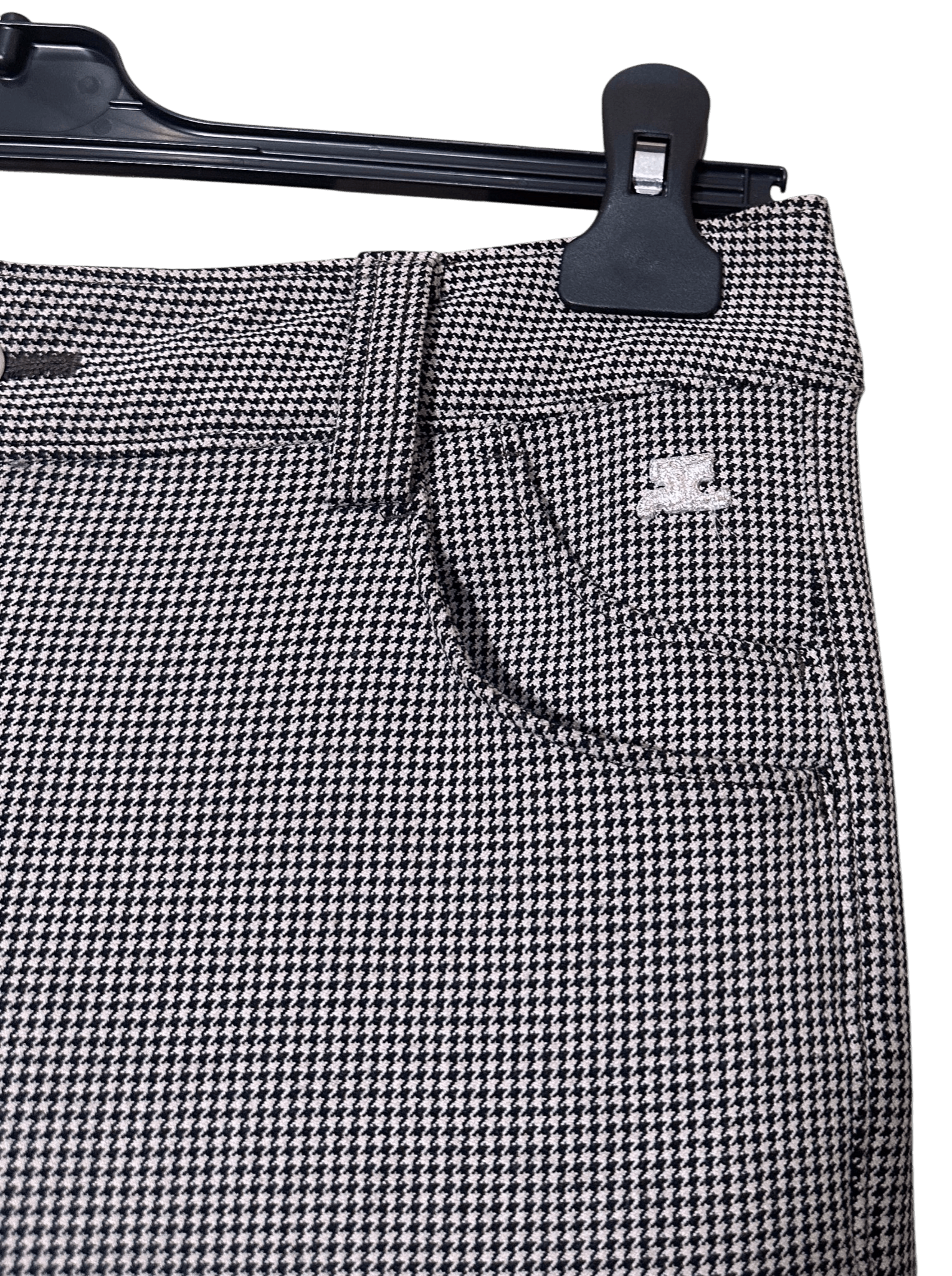 Courreges Houndstooth trousers Size 28" / US 6 / IT 42 - 3 Thumbnail