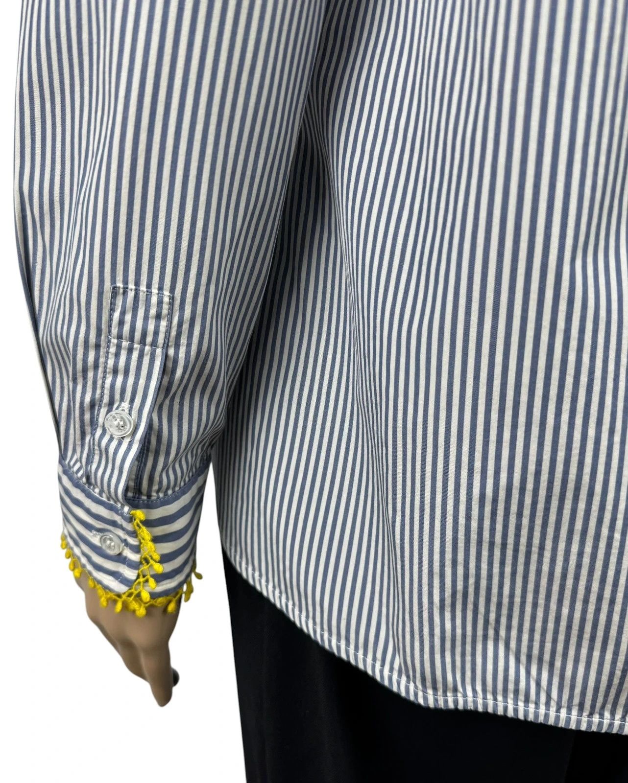 Weekend Max Mara Weekend Max Mara Striped Shirt Size S / US 4 / IT 40 - 8 Thumbnail