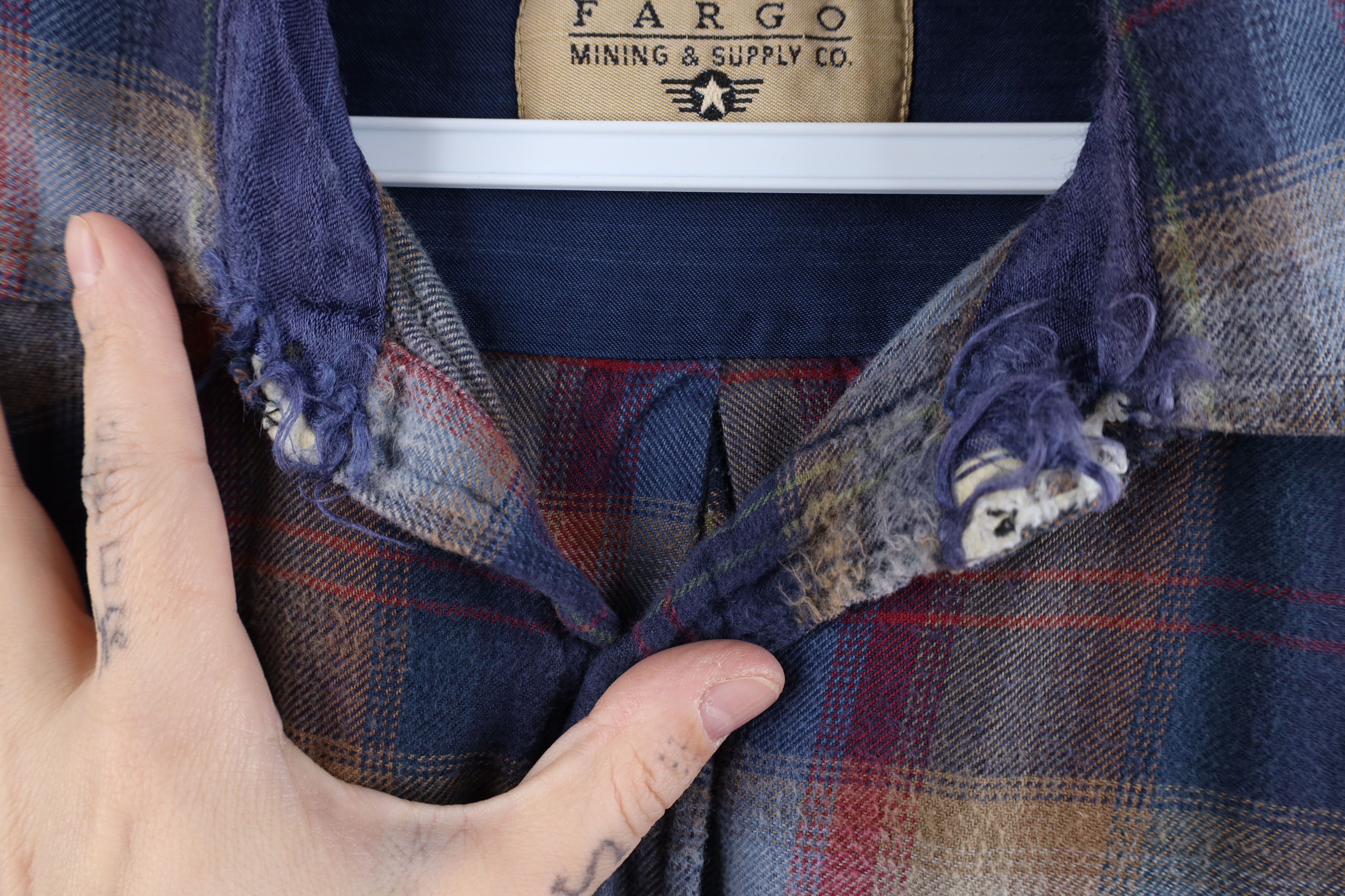 Vintage Vintage 90s Streetwear Rainbow Plaid Flannel Button Shirt Size US M / EU 48-50 / 2 - 5 Thumbnail