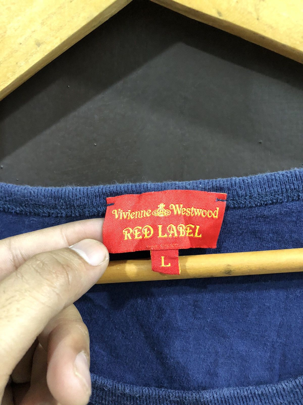 Vivienne Westwood Vivienne Westwood Logo Red Label Tee Size US M / EU 48-50 / 2 - 5 Thumbnail