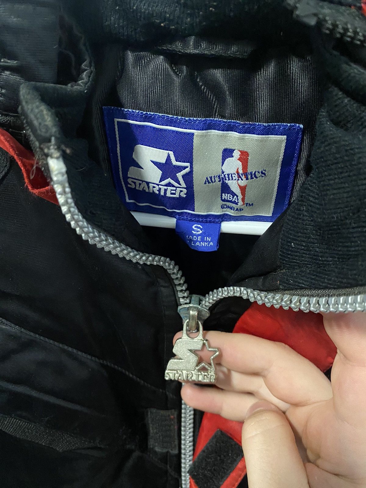 NBA × Starter × Vintage 1990’s Chicago Bulls Started Jacket Size US S / EU 44-46 / 1 - 2 Thumbnail
