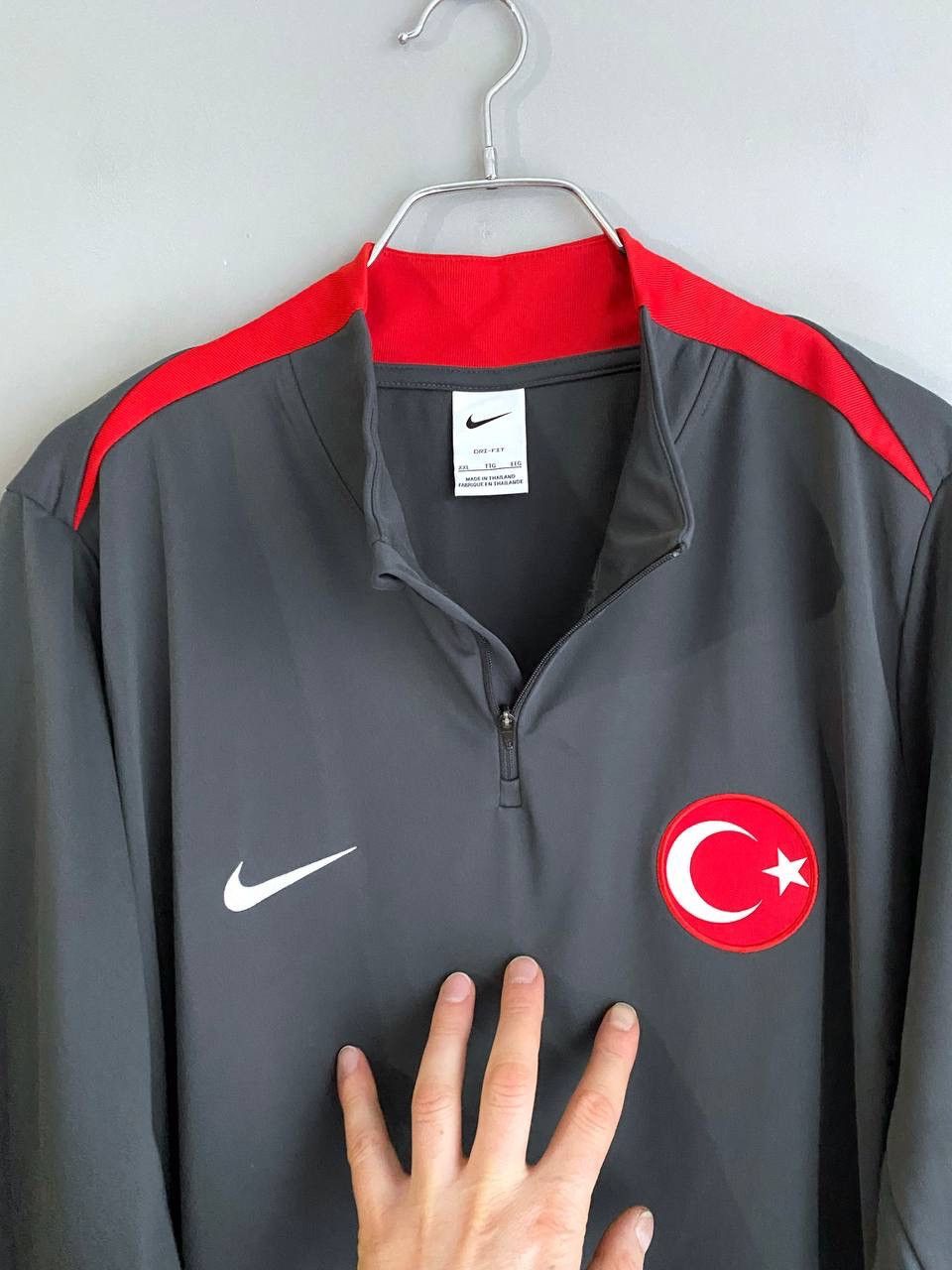 Nike Nike Turkey National Team Soccer Training Long Sleeve, XXL, Size US XXL / EU 58 / 5 - 6 Thumbnail