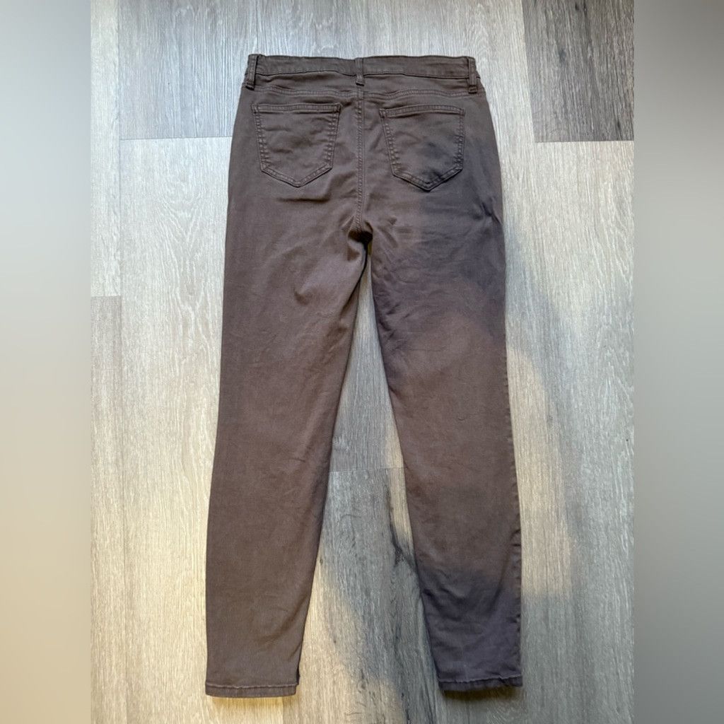 Buffalo David Bitton Buffalo David Bitton Women's Skinny Jeans - Brown Size 28" / US 6 / IT 42 - 2 Thumbnail