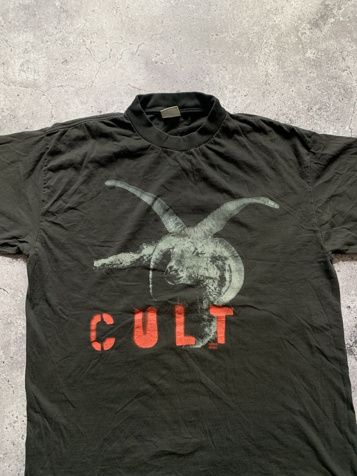 Band Tees 🔥THE CULT VINTAGE 1994 TOUR GOAT T-SHIRT Size US XL / EU 56 / 4 - 5 Thumbnail
