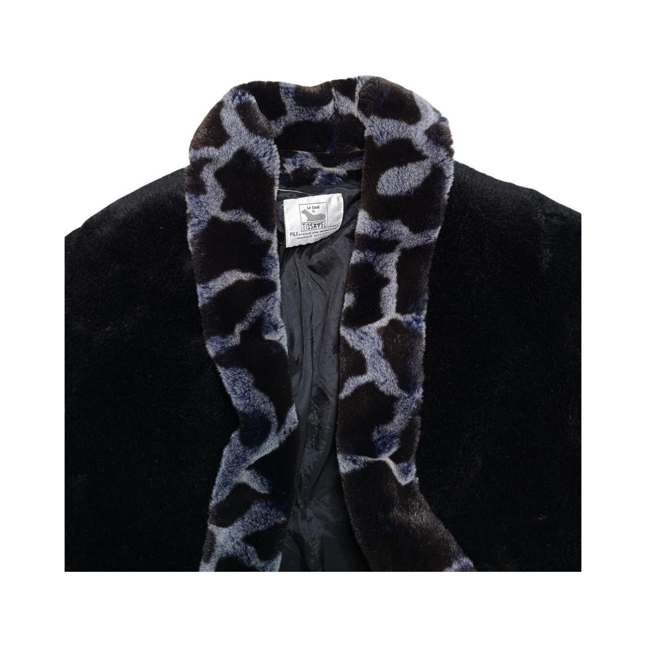 Other Vintage Tissavel Faux Fur Coat Size XL / US 12-14 / IT 48-50 - 3 Thumbnail