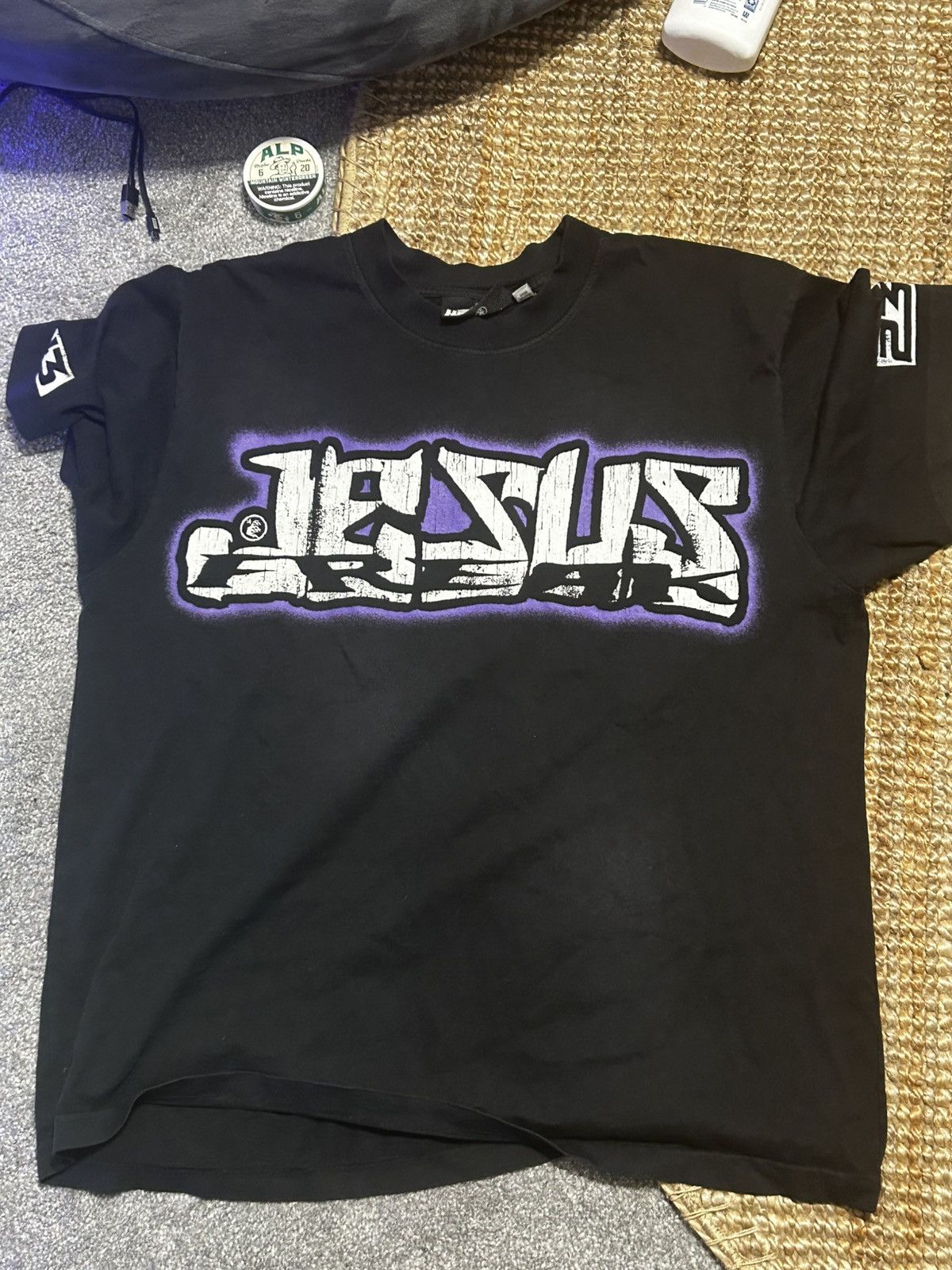HELLSTAR HELLSTAR Jesus Freak Tee (Receipt on request) Size US L / EU 52-54 / 3 - 1 Thumbnail