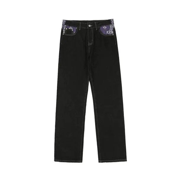 Other Yuuko x Rei pattern y2k hiphop jeans Size US 28 / EU 44 - 6 Thumbnail