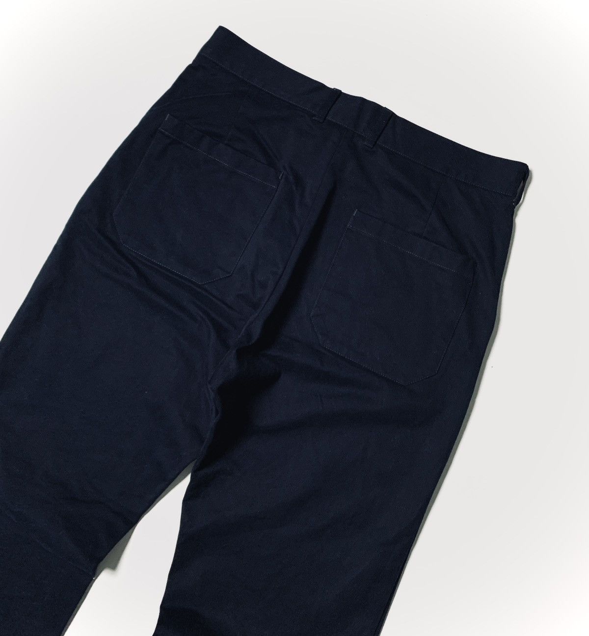 Studio Nicholson STUDIO NICHOLSON PEACHED COTTON TWILL BILL PANTS Size US 36 / EU 52 - 6 Thumbnail