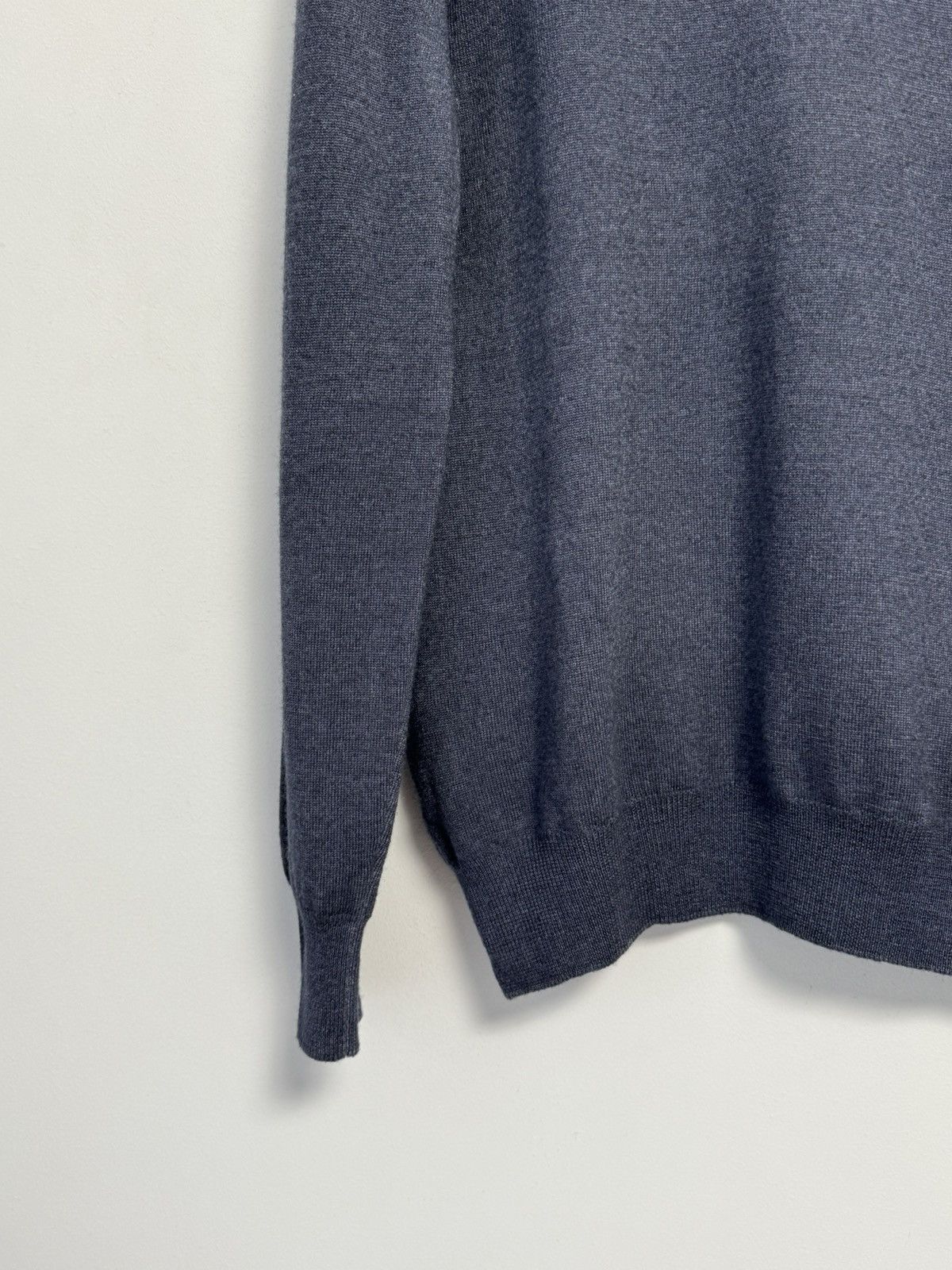 Etro Etro Sweatshirt Sweater Luxury Wool Blue Size US XL / EU 56 / 4 - 5 Thumbnail