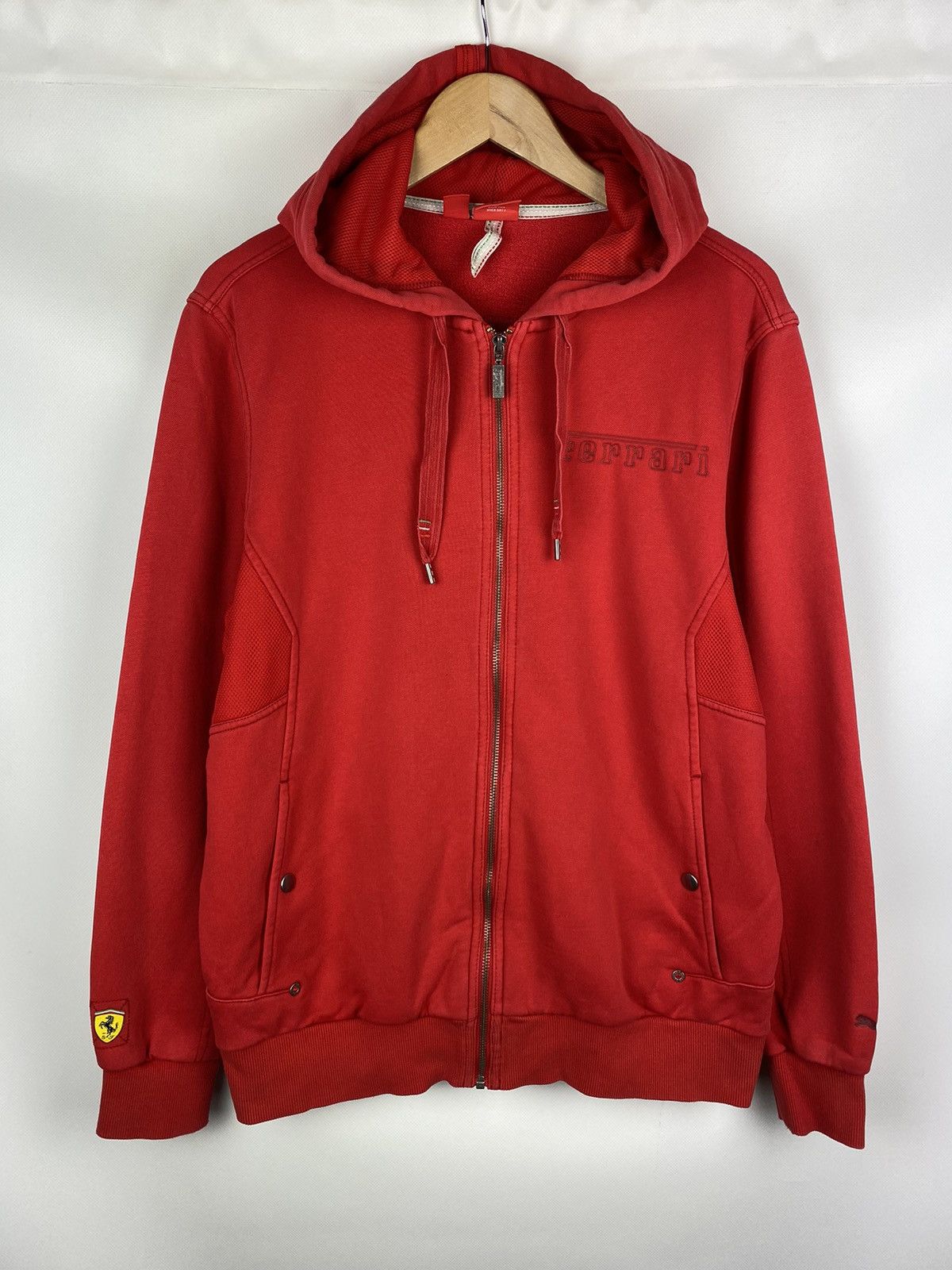 Ferrari × Puma Puma Ferrari men’s heavy cotton full zip hoodie size L Size US L / EU 52-54 / 3 - 1 Thumbnail