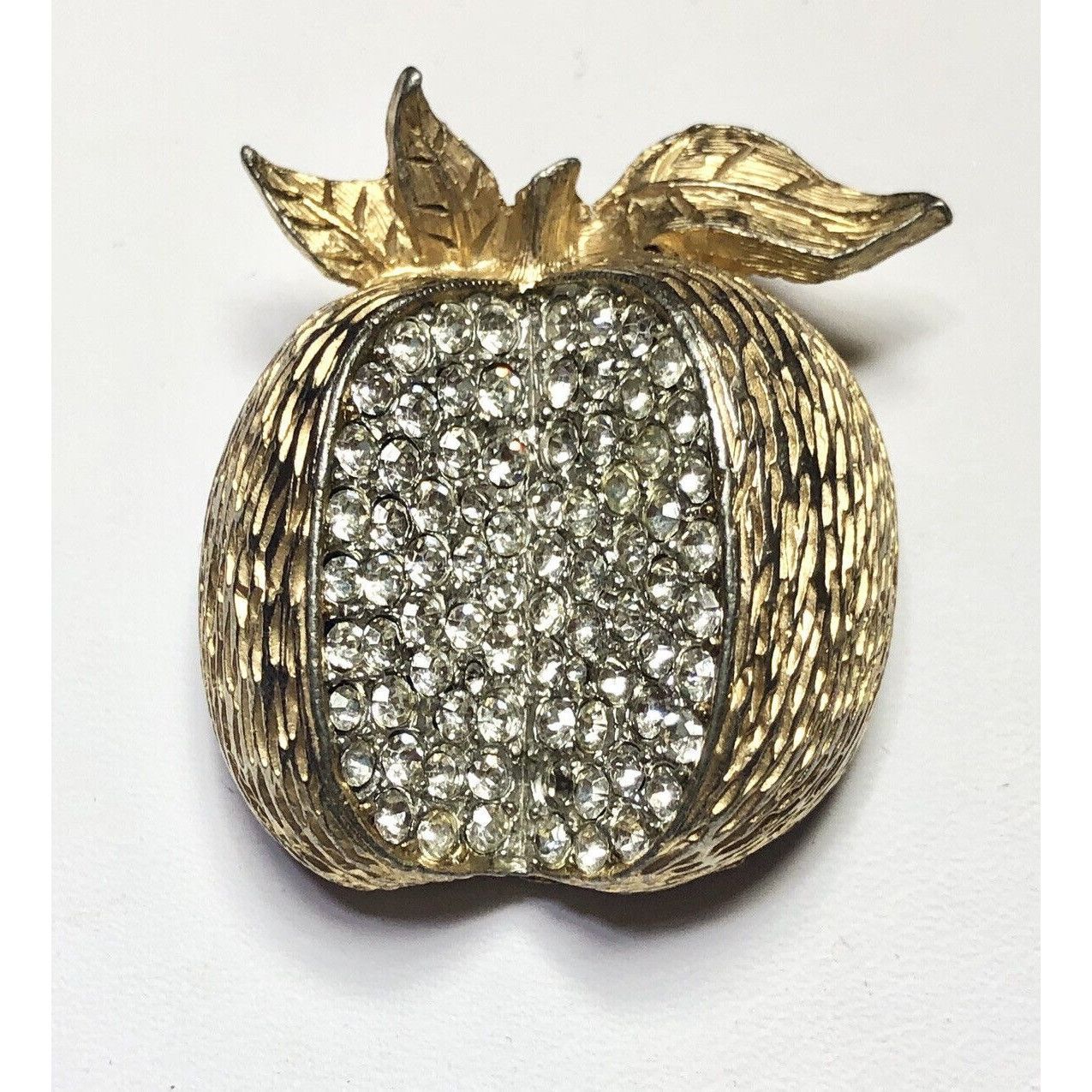 Kenneth Jay Lane Vintage KJL Kenneth Jay Lane Rhinestone Pomegranate Apple Fr Size ONE SIZE - 2 Thumbnail