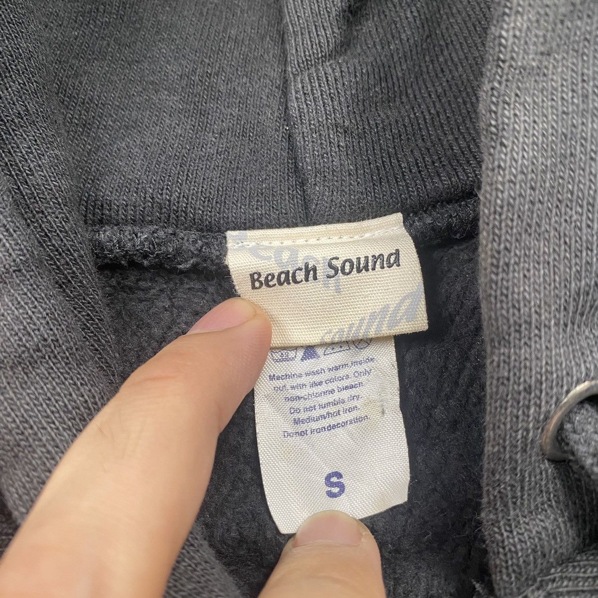 Japanese Brand × Vintage Y2K Beach Sound Poem Wording Heavyweight Zip Up Size US S / EU 44-46 / 1 - 13 Thumbnail