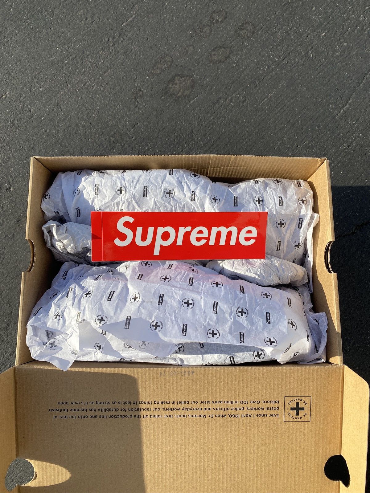 Dr. Martens × Supreme Supreme X Dr.Martens Size US 10.5 / EU 43-44 - 8 Thumbnail