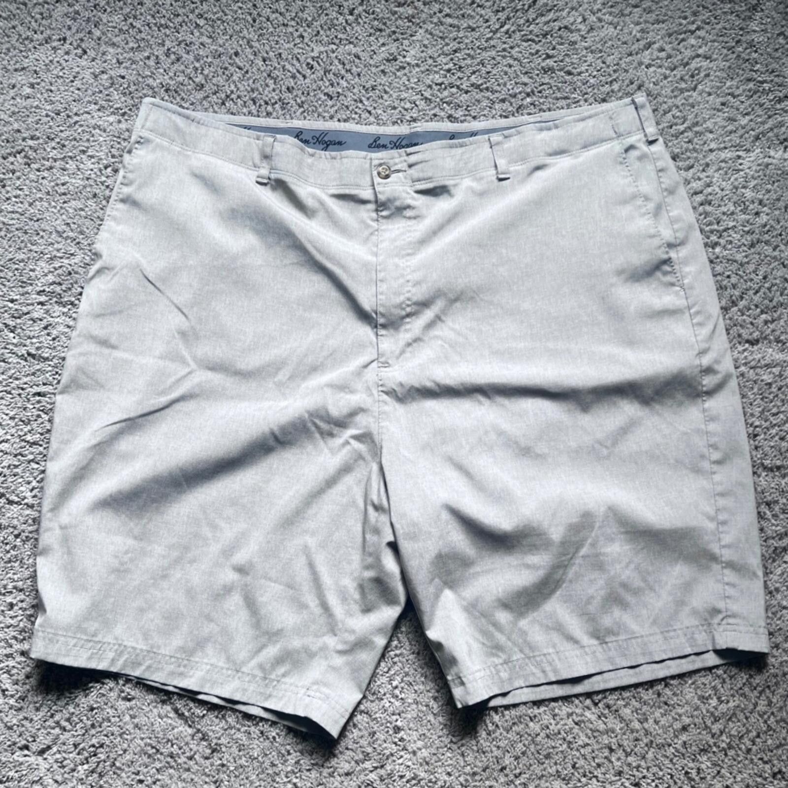 Other Ben Hogan Golf Shorts Mens 46 Gray Performance Stretch Size ONE SIZE - 2 Thumbnail