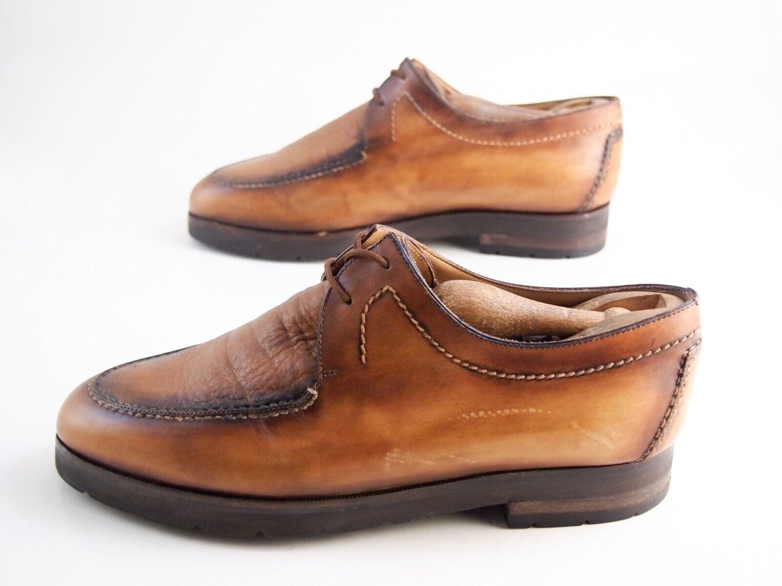 Berluti Berluti Derby Oxfords Brown Leather Size EU 41 US 8 Size US 8 / EU 41 - 2 Thumbnail