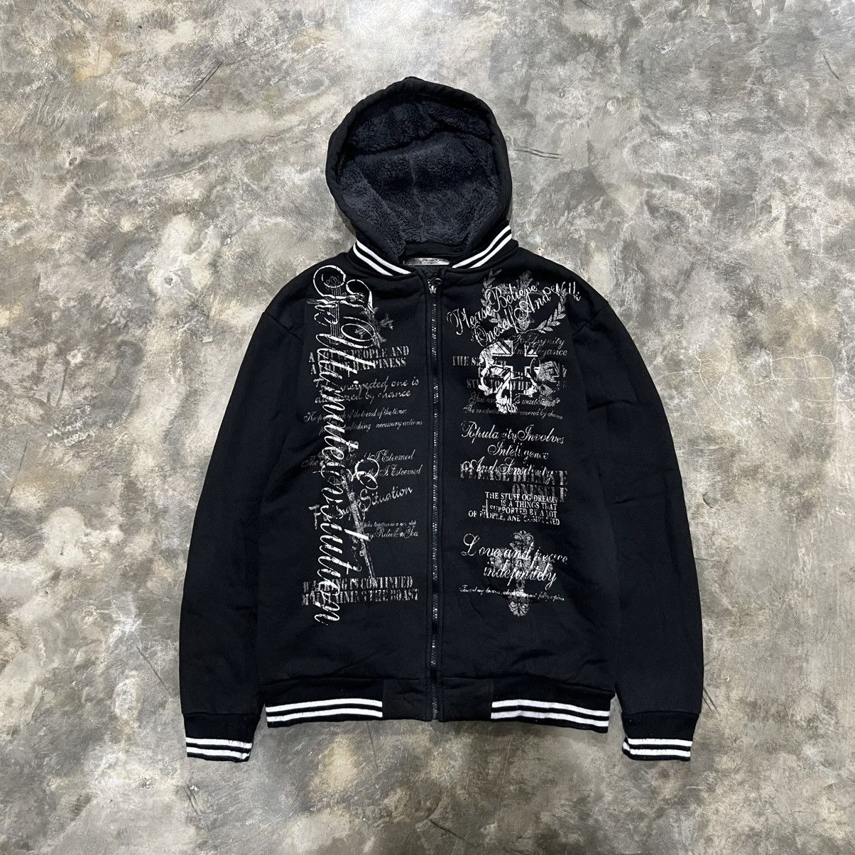 Other PUNKANDYO Zip Up Hoodie Black | Grailed