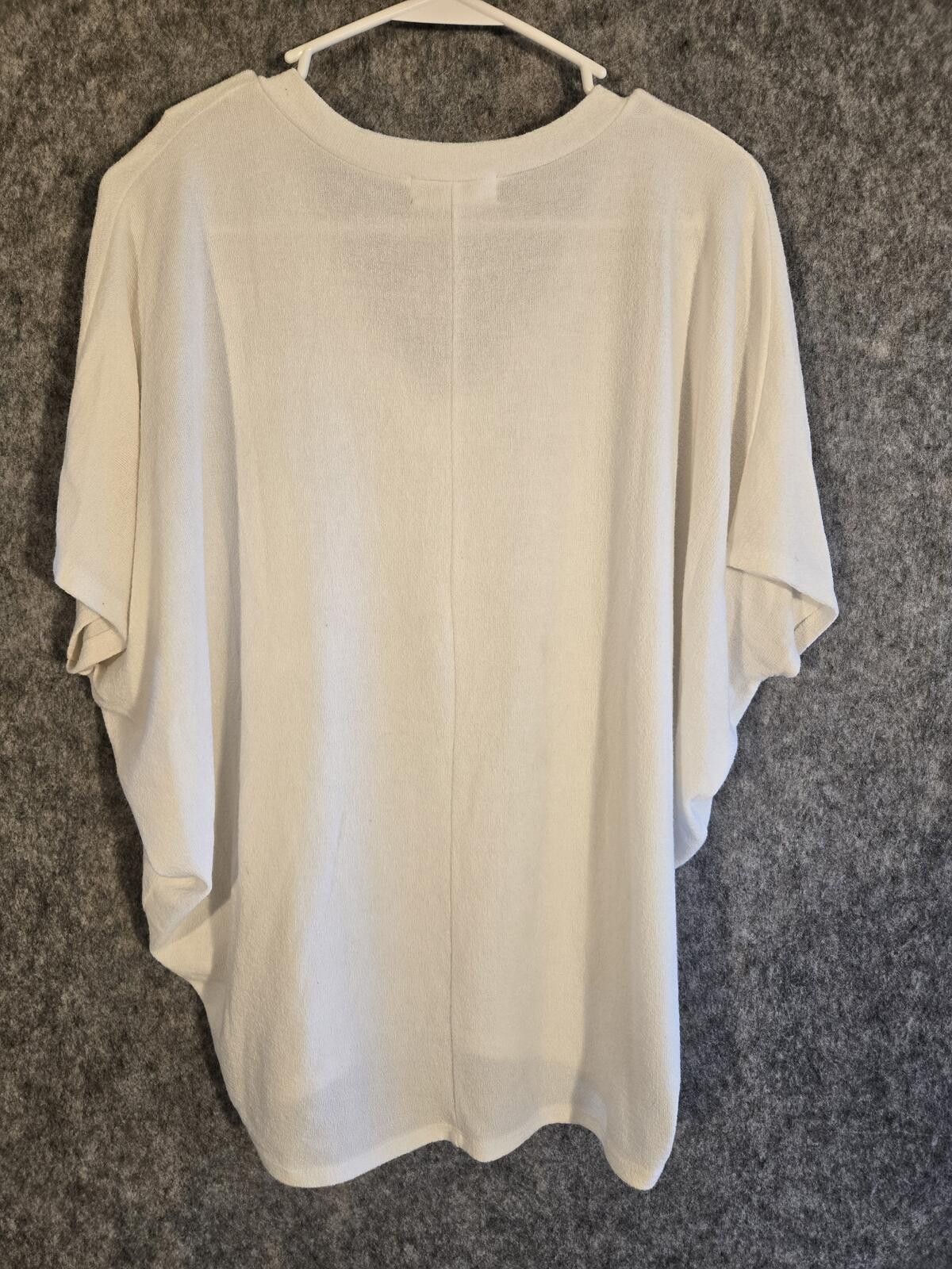 Other Willows Oversized V-Neck Dolman Blouse Sz S Size S / US 4 / IT 40 - 2 Thumbnail