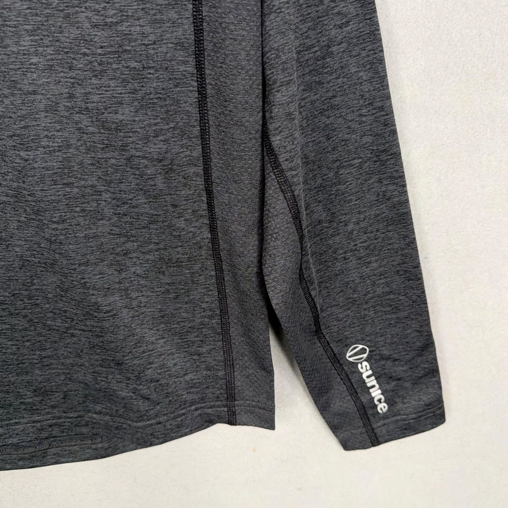 Obey Sunice Pullover Mens Small Charcoal Tobey Lightweight Coollite Golf Layering NWT - Vertical Stripe Size US S / EU 44-46 / 1 - 4 Thumbnail