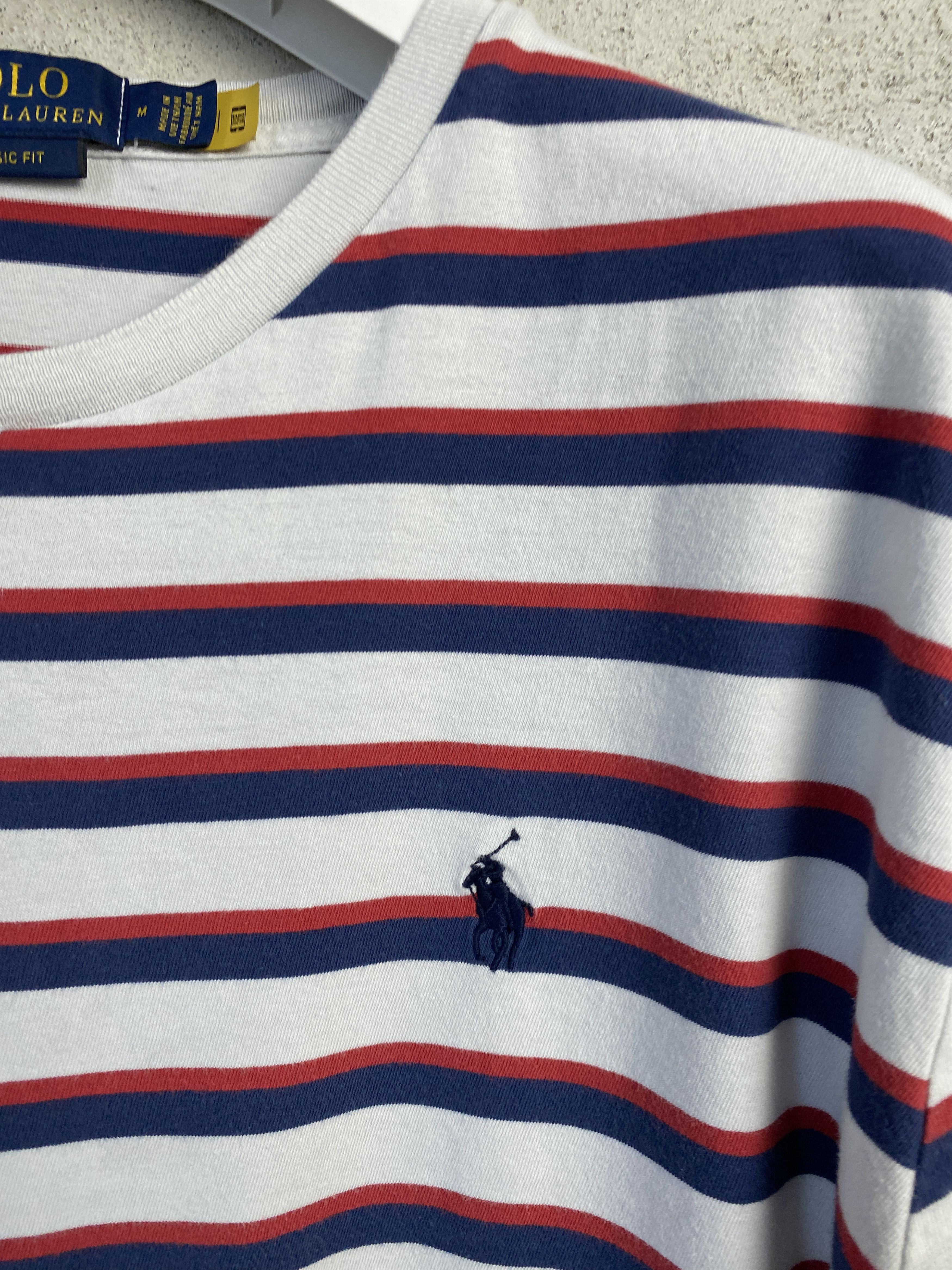 Polo Ralph Lauren Polo Ralph Lauren small pony striped t-shirt tee Size US M / EU 48-50 / 2 - 2 Thumbnail