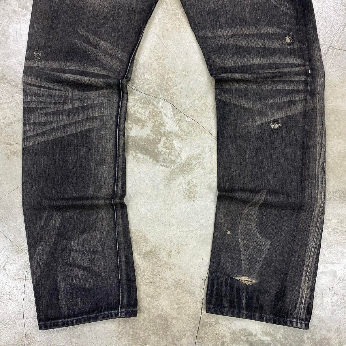 Neighborhood FW2008 Rigid Savage Selvedge Denim Pants Size US 34 / EU 50 - 14 Thumbnail