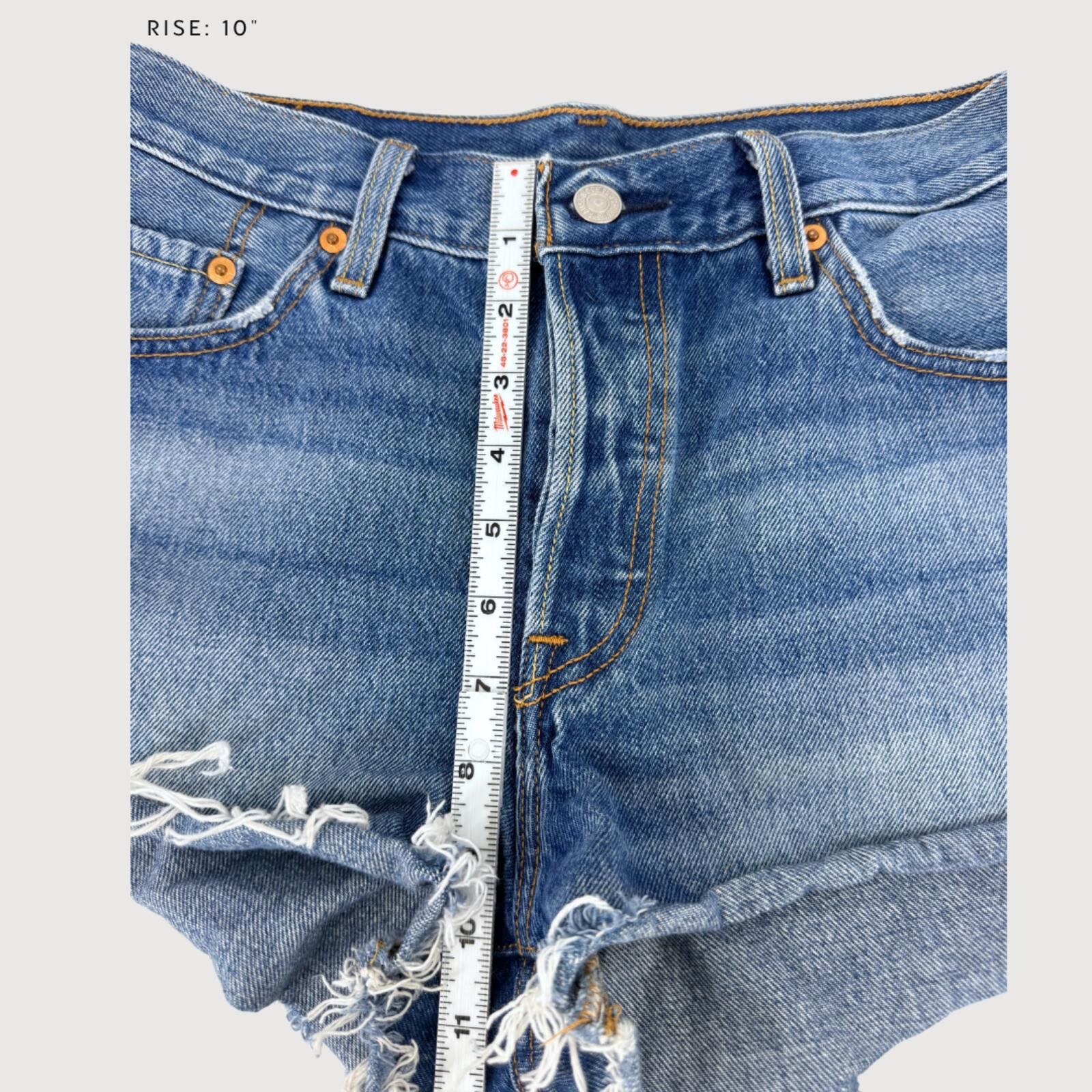 Levi's Levi’s 501 Button Fly High Rise Shorts 29 Size 29" - 7 Thumbnail
