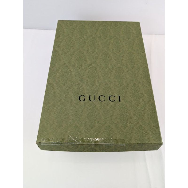 Gucci o1rshd1 Ripple Leather Sneakers in Black Size US 11.5 / EU 44-45 - 19 Thumbnail