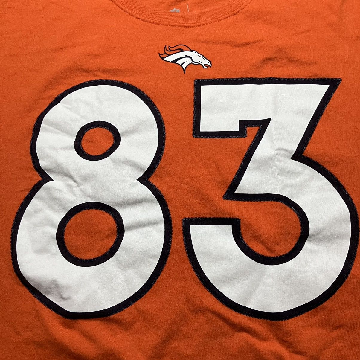 NFL × Nike Nike Denver Broncos Wes Welker Graphic T Shirt Size 3XL Size US XXL / EU 58 / 5 - 4 Thumbnail